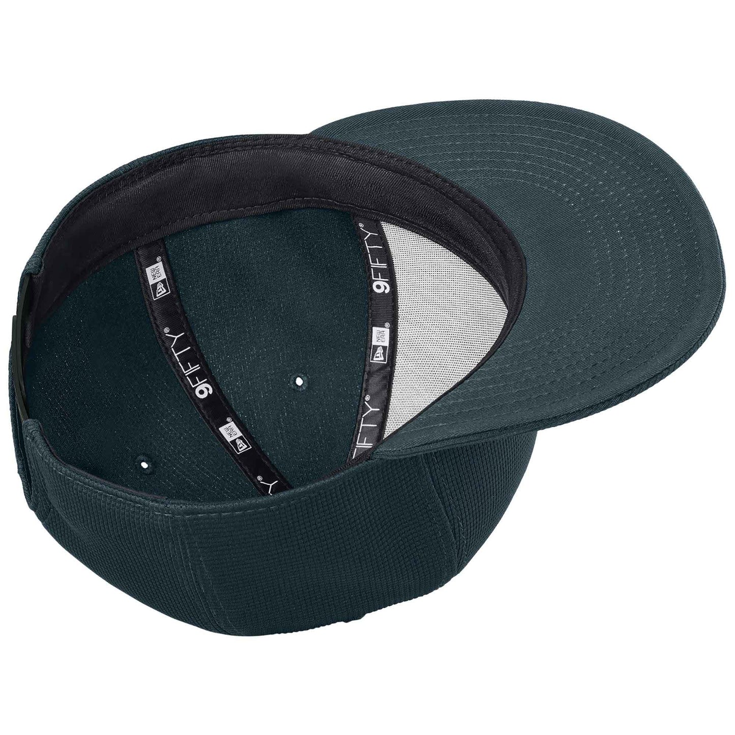Black Flat Brim Hat - New Era - Structured Snapback
