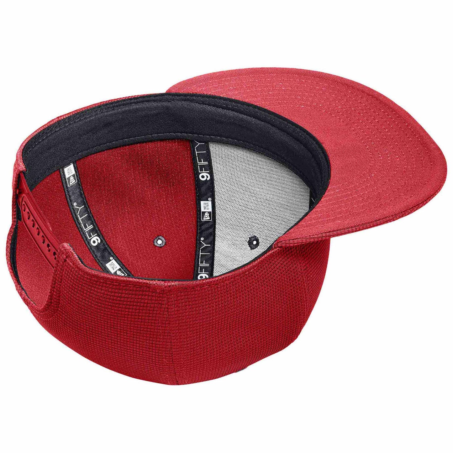 Black Flat Brim Hat - New Era - Structured Snapback