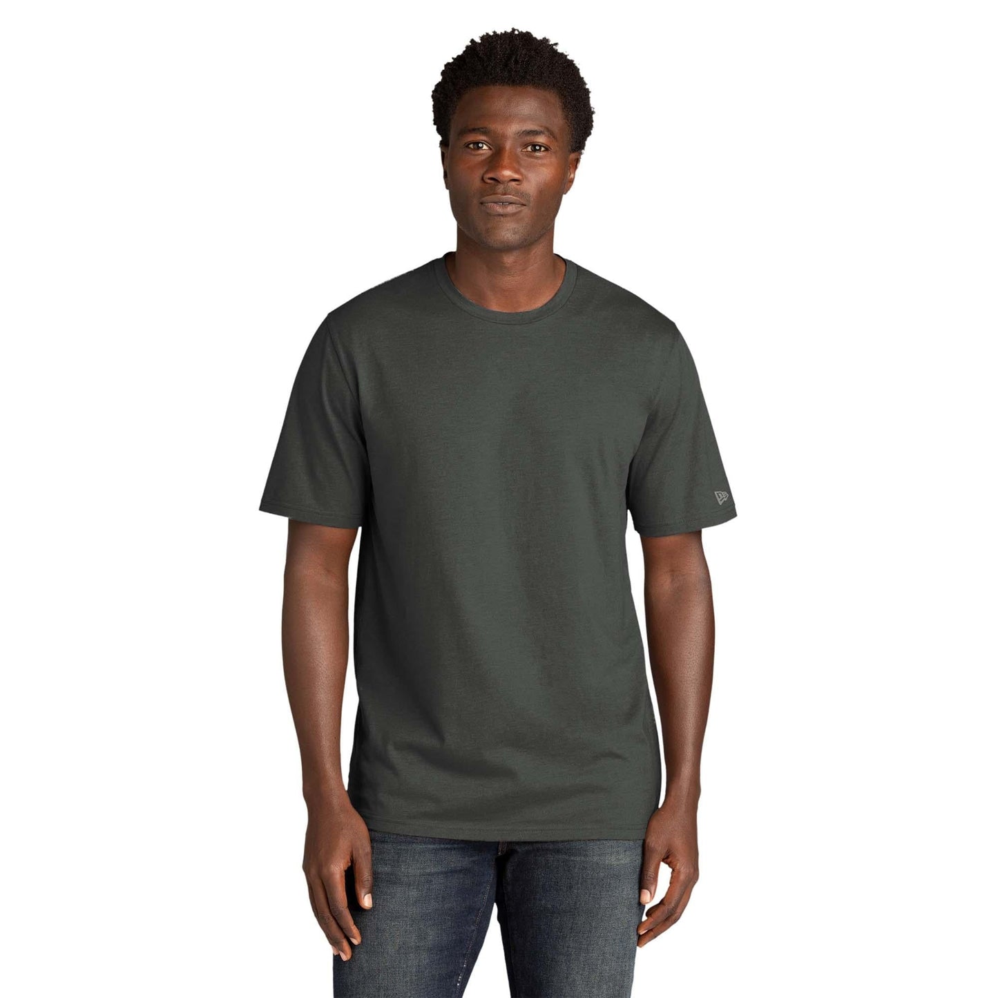 Graphite T-Shirt - New Era - Soft Tri-Blend Fabric
