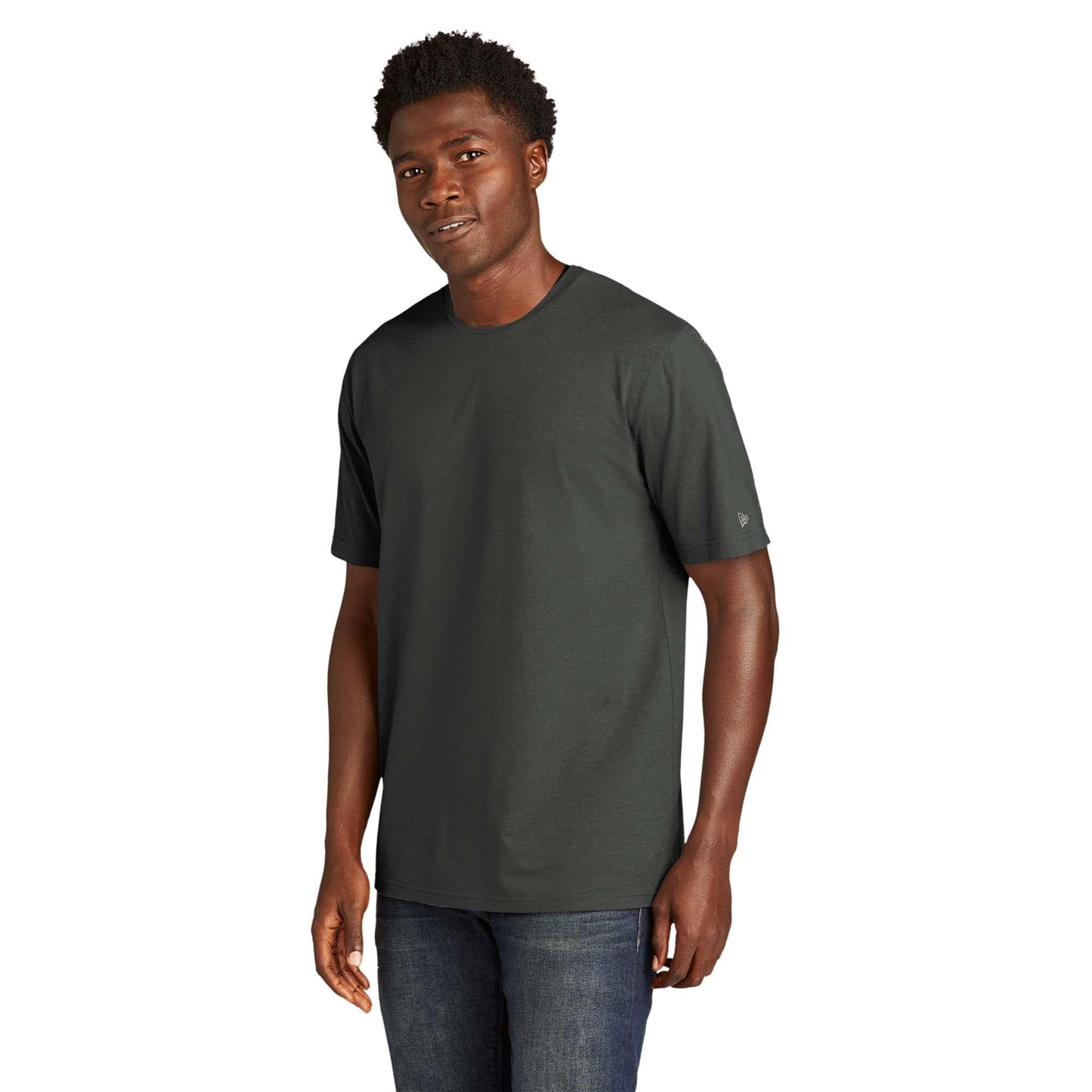 Graphite T-Shirt - New Era - Soft Tri-Blend Fabric