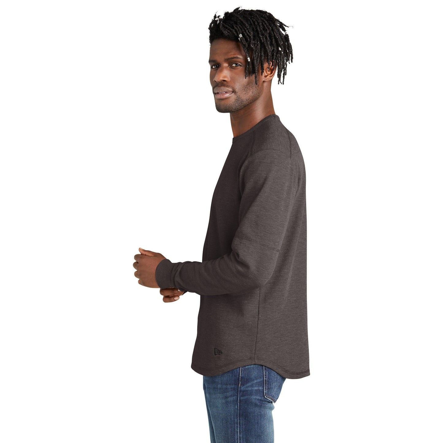 Black Heather T-Shirt - New Era - Comfortable Blend