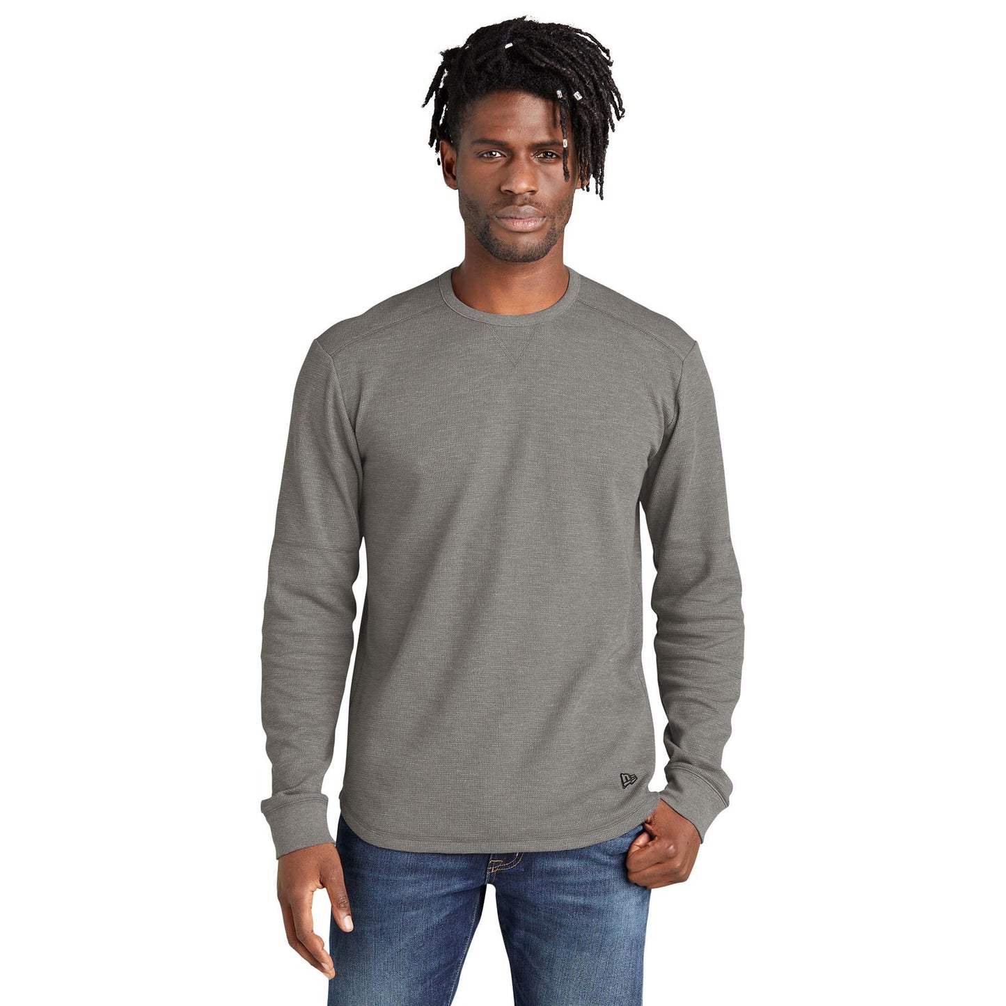 Black Heather T-Shirt - New Era - Comfortable Blend