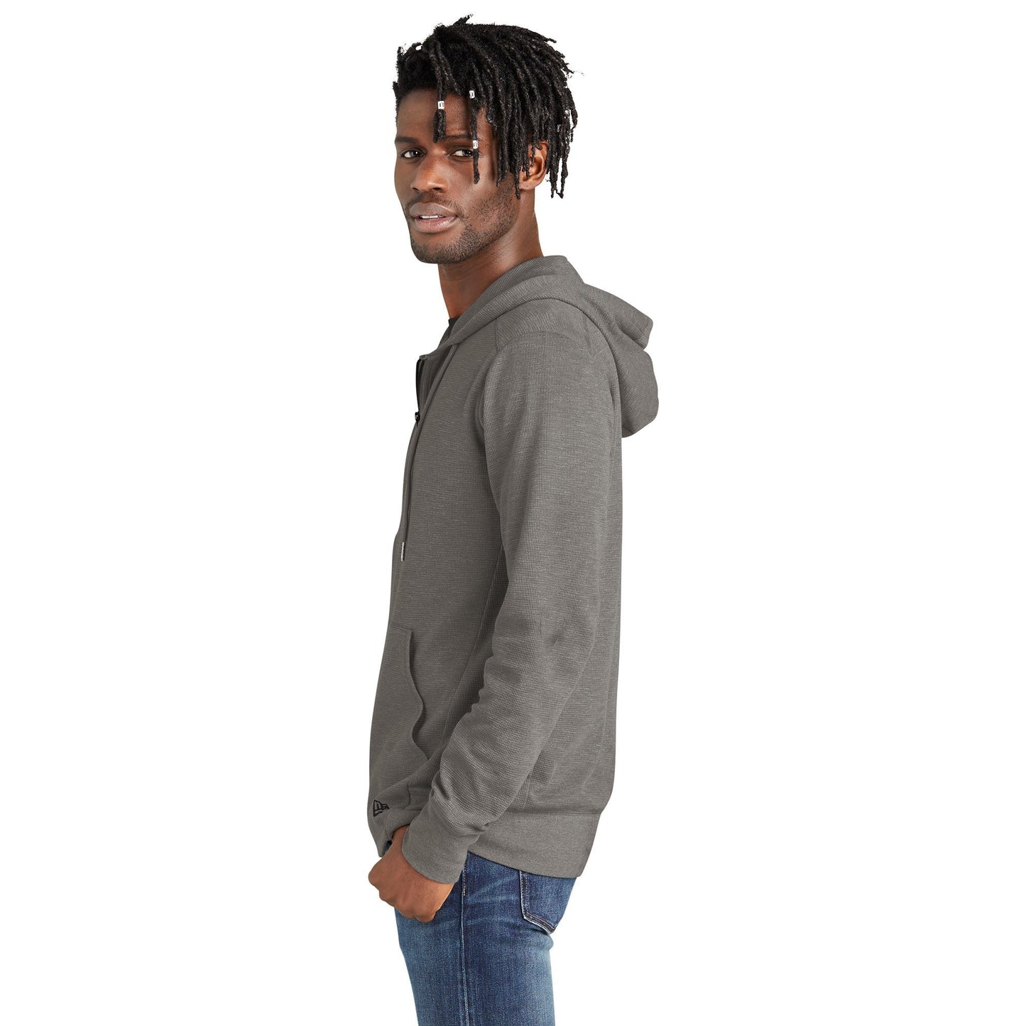 Black Heather Sweatshirt - New Era - Comfortable Layering