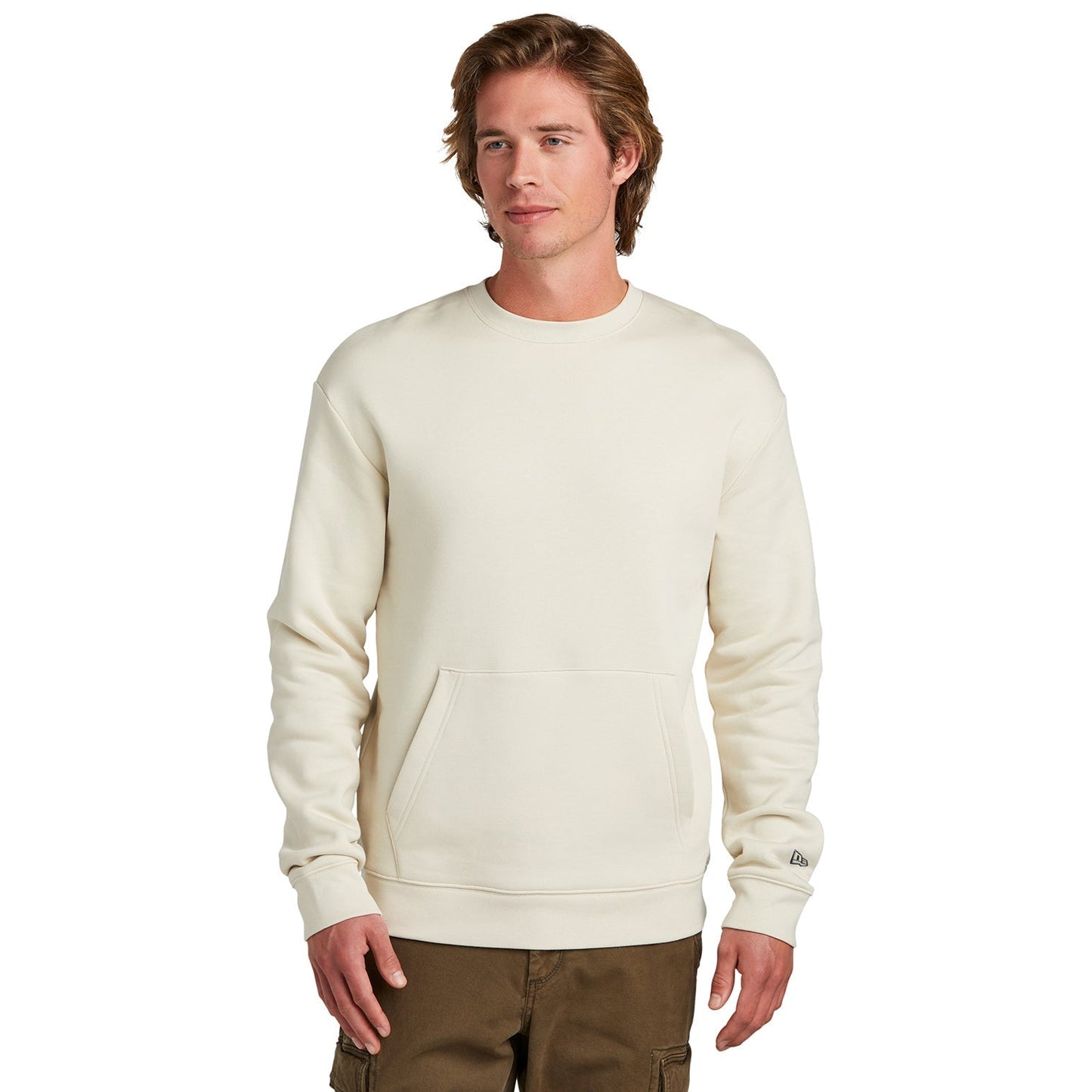 Black Fleece Sweatshirt - New Era - Vintage Style