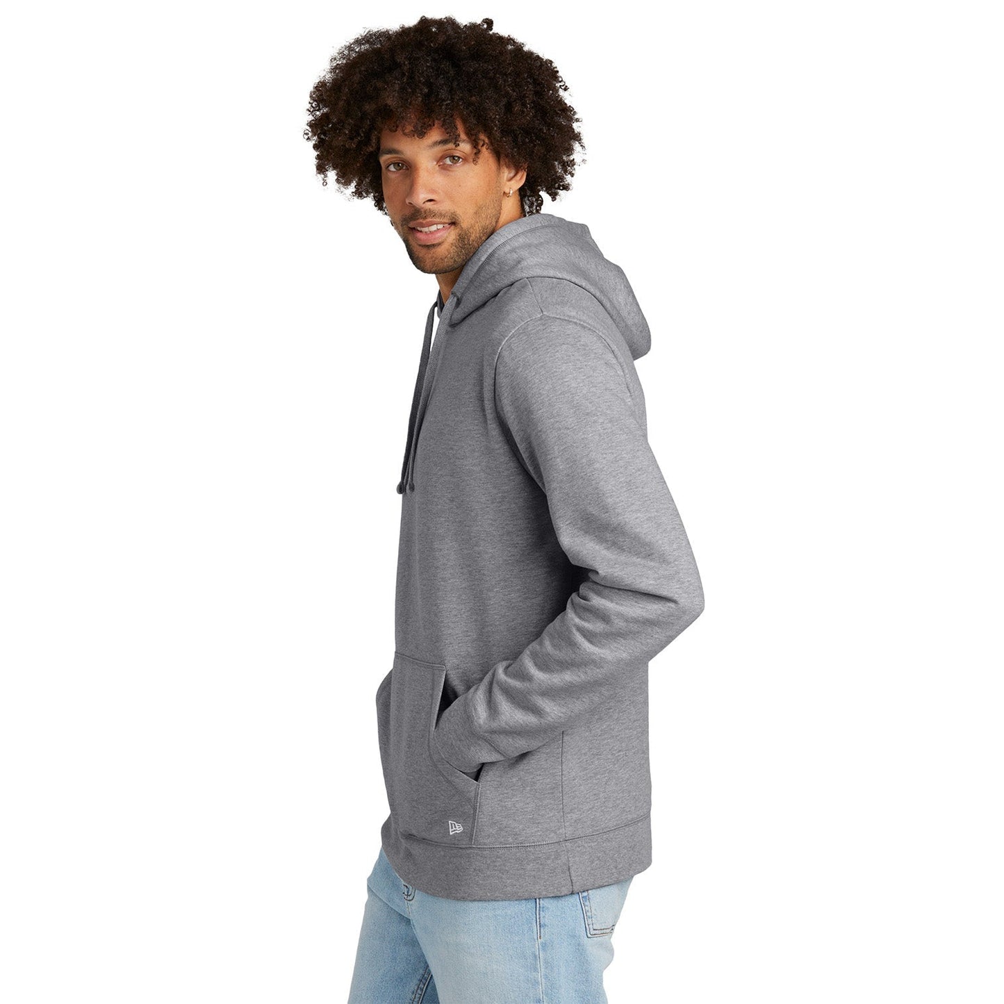 Black Sweatshirt - New Era - Cozy Fleece Hoodie