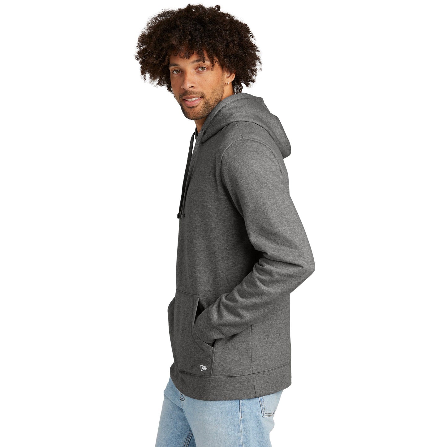 Black Sweatshirt - New Era - Cozy Fleece Hoodie