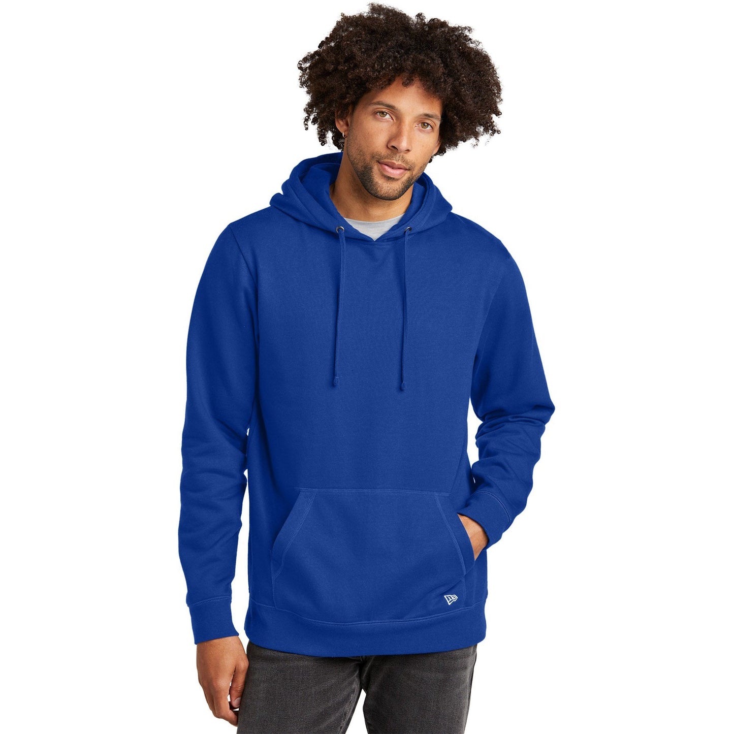 Black Sweatshirt - New Era - Cozy Fleece Hoodie