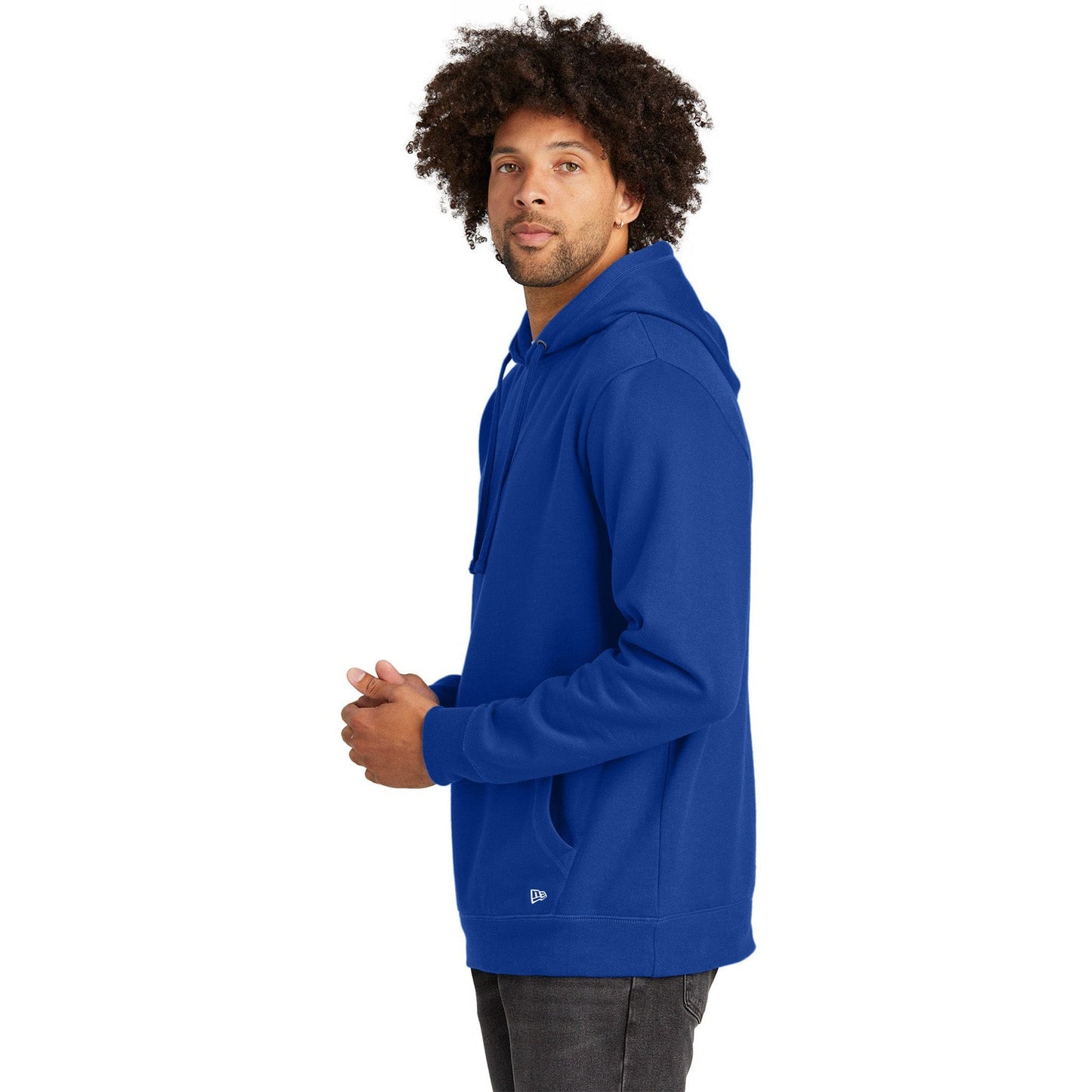 Black Sweatshirt - New Era - Cozy Fleece Hoodie