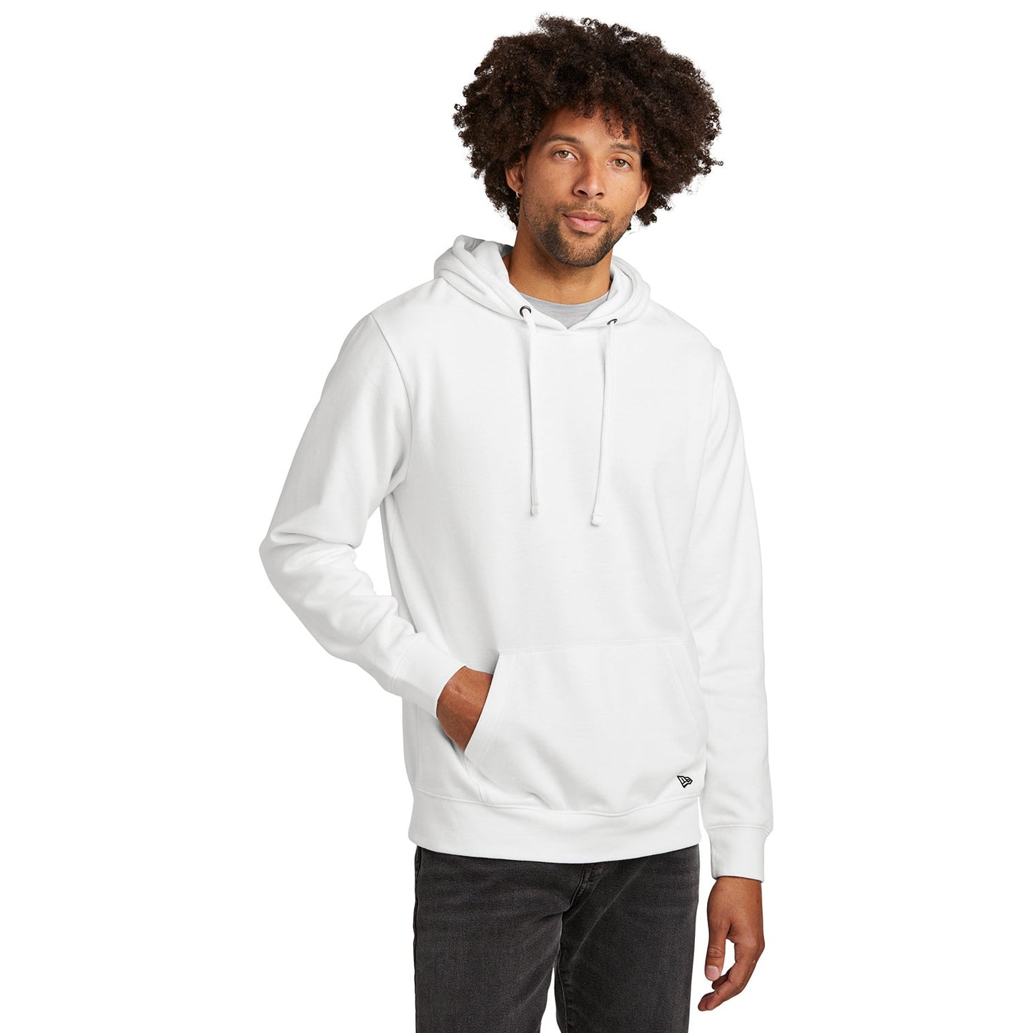 Black Sweatshirt - New Era - Cozy Fleece Hoodie