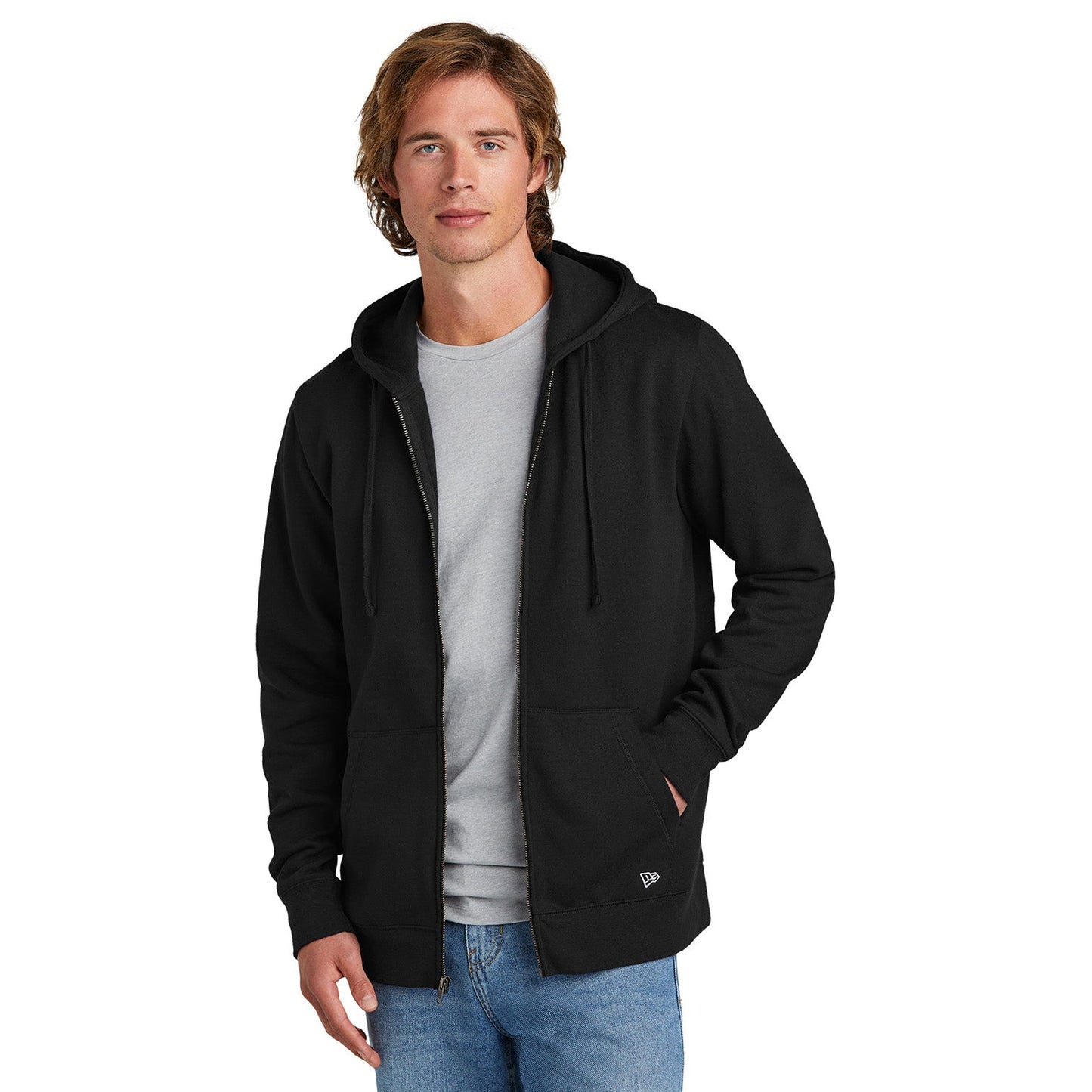 Black Hoodie - New Era - Comfortable Fleece