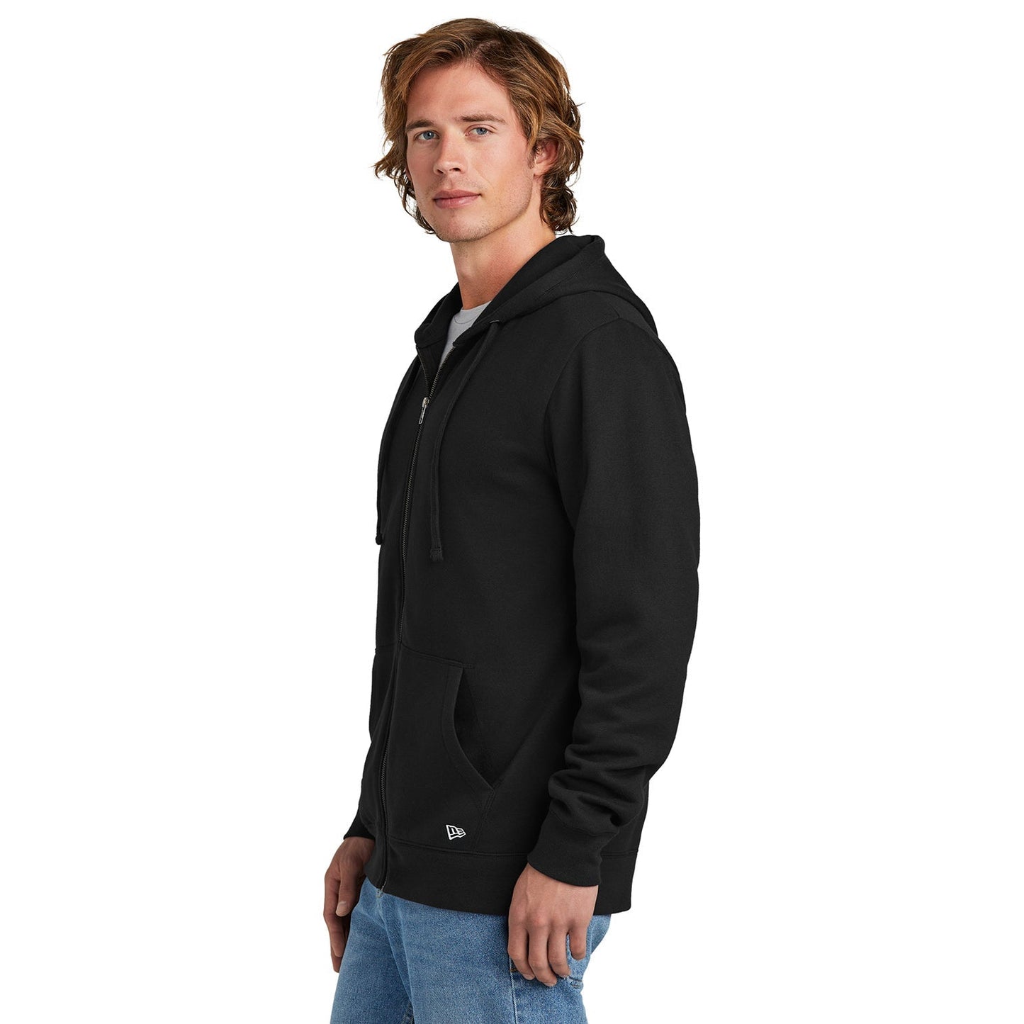 Black Hoodie - New Era - Comfortable Fleece