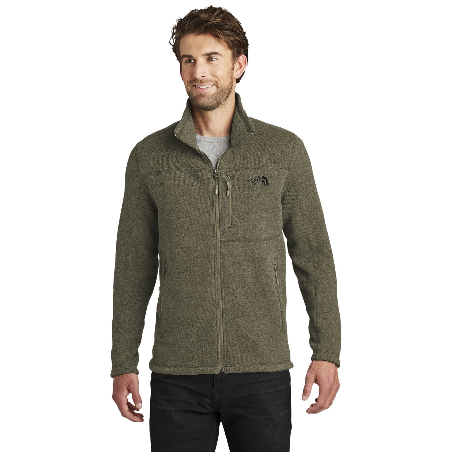 Black Heather Jacket - The North Face - Cozy Fleece