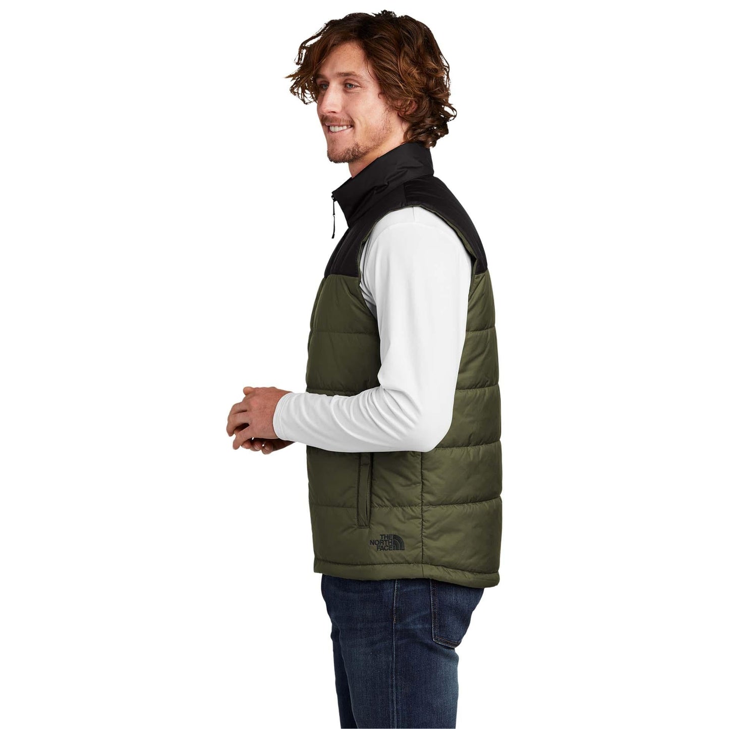 TNF Black Vests - The North Face - Insulated Design