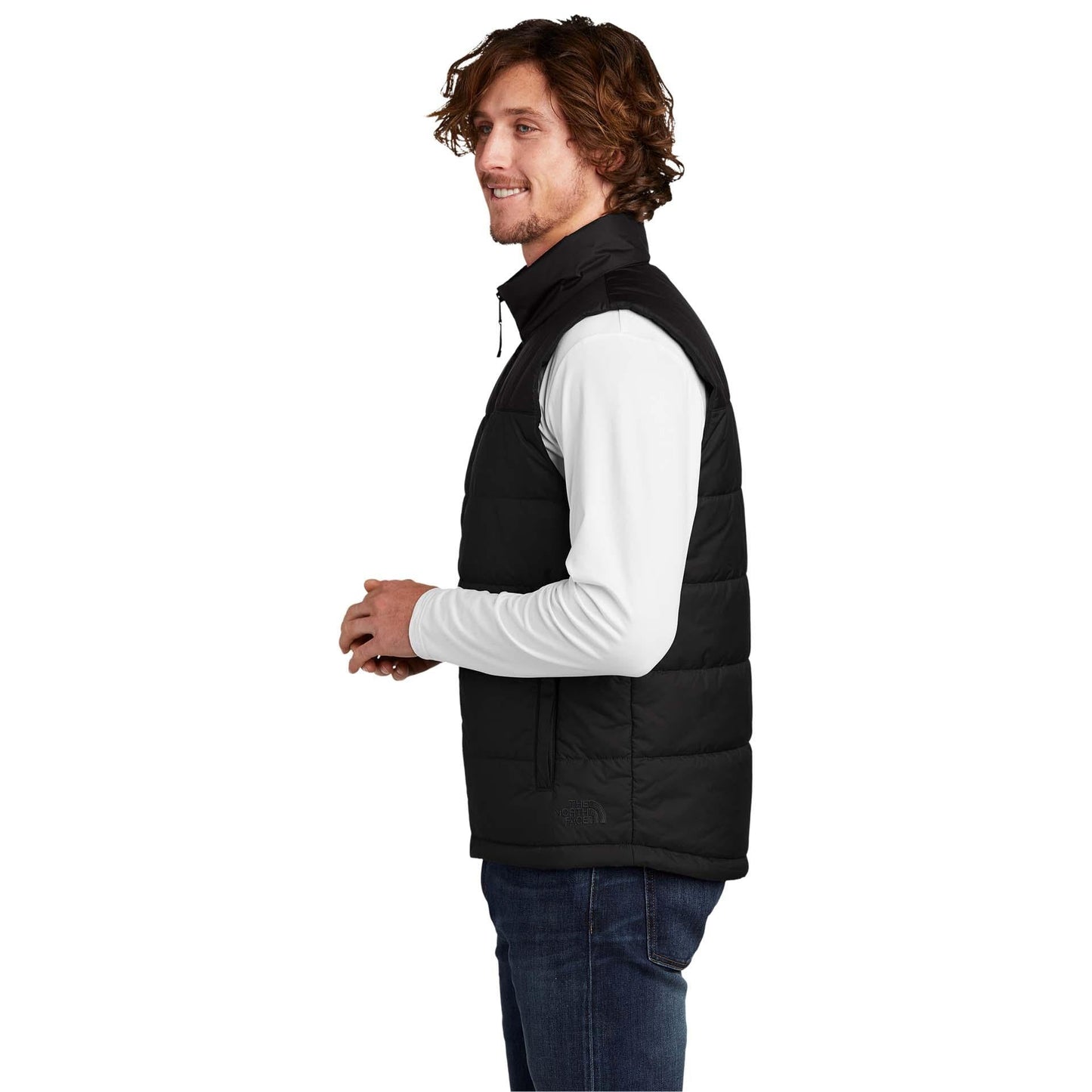 TNF Black Vests - The North Face - Insulated Design