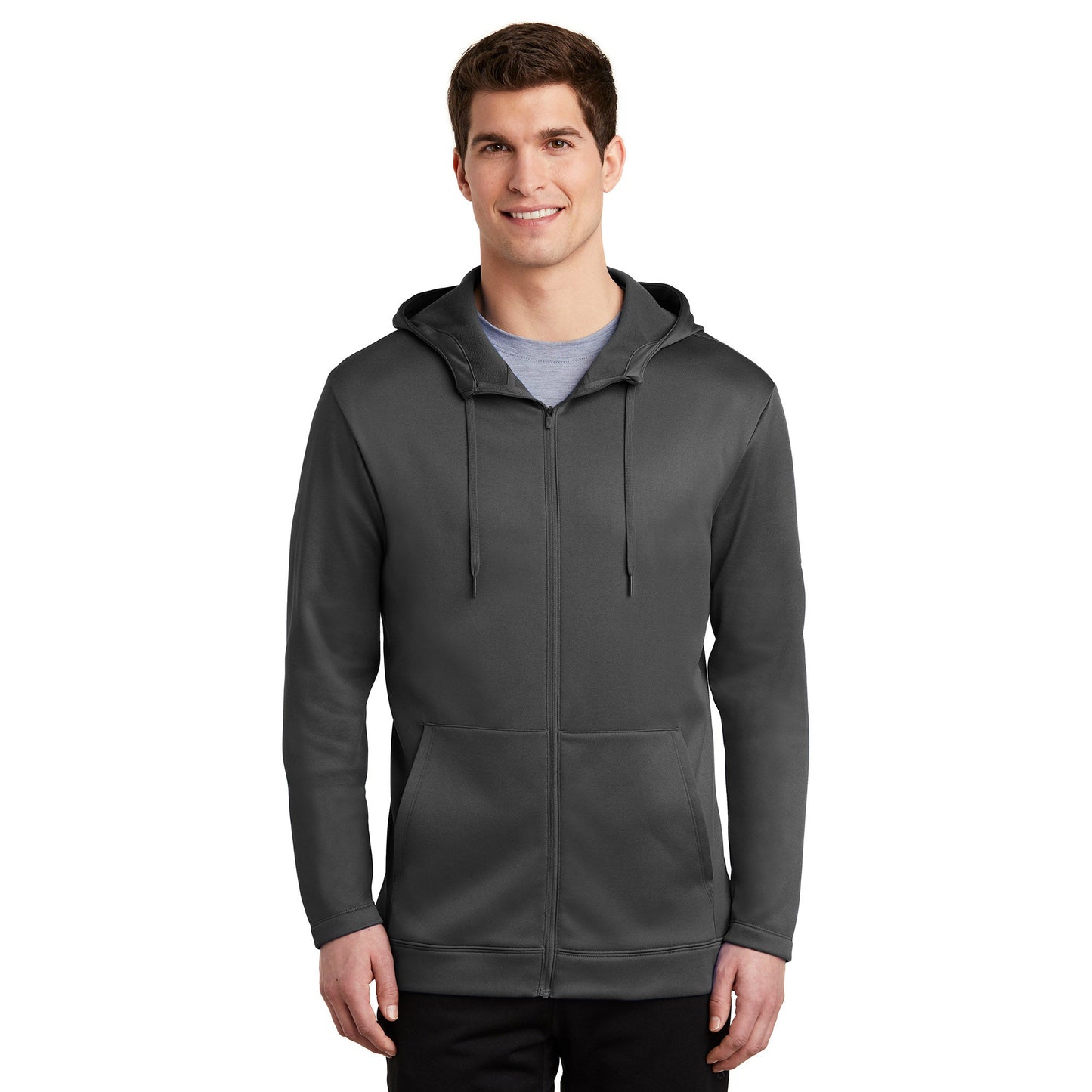 Anthracite Sweatshirt - Nike - Warm Therma-Fit Fleece