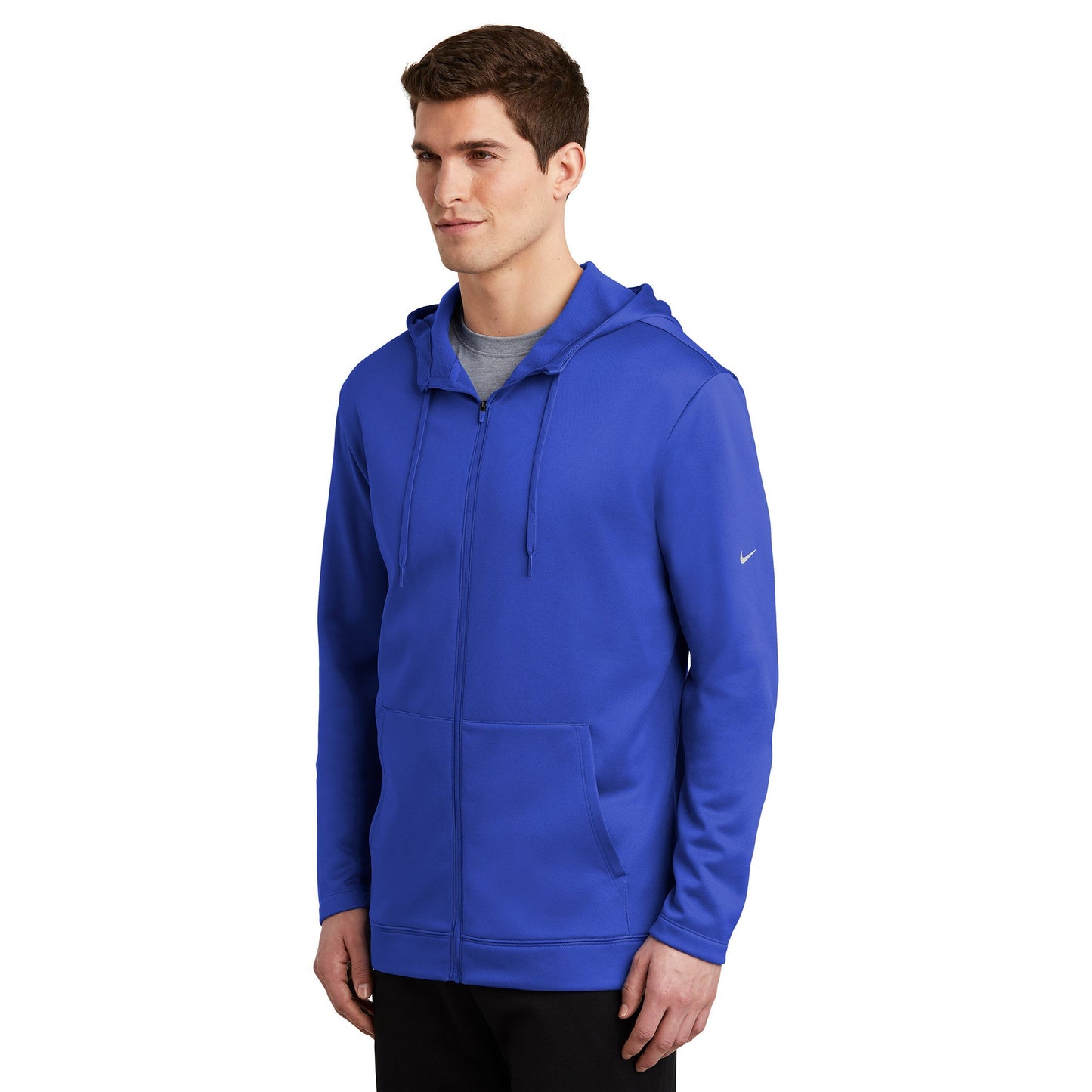 Anthracite Sweatshirt - Nike - Warm Therma-Fit Fleece