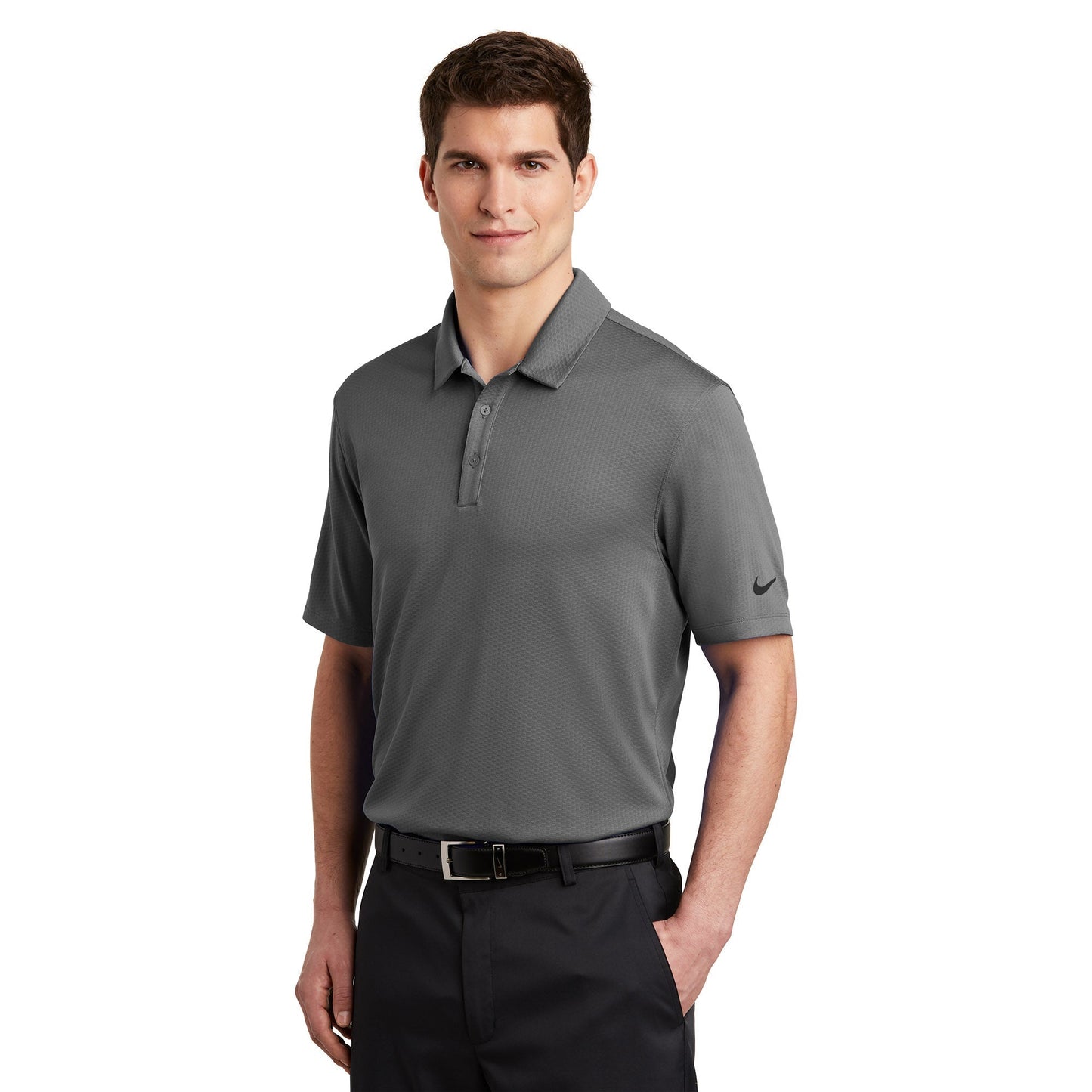 Black Polo Shirt - Nike - Dri-FIT Performance Fabric