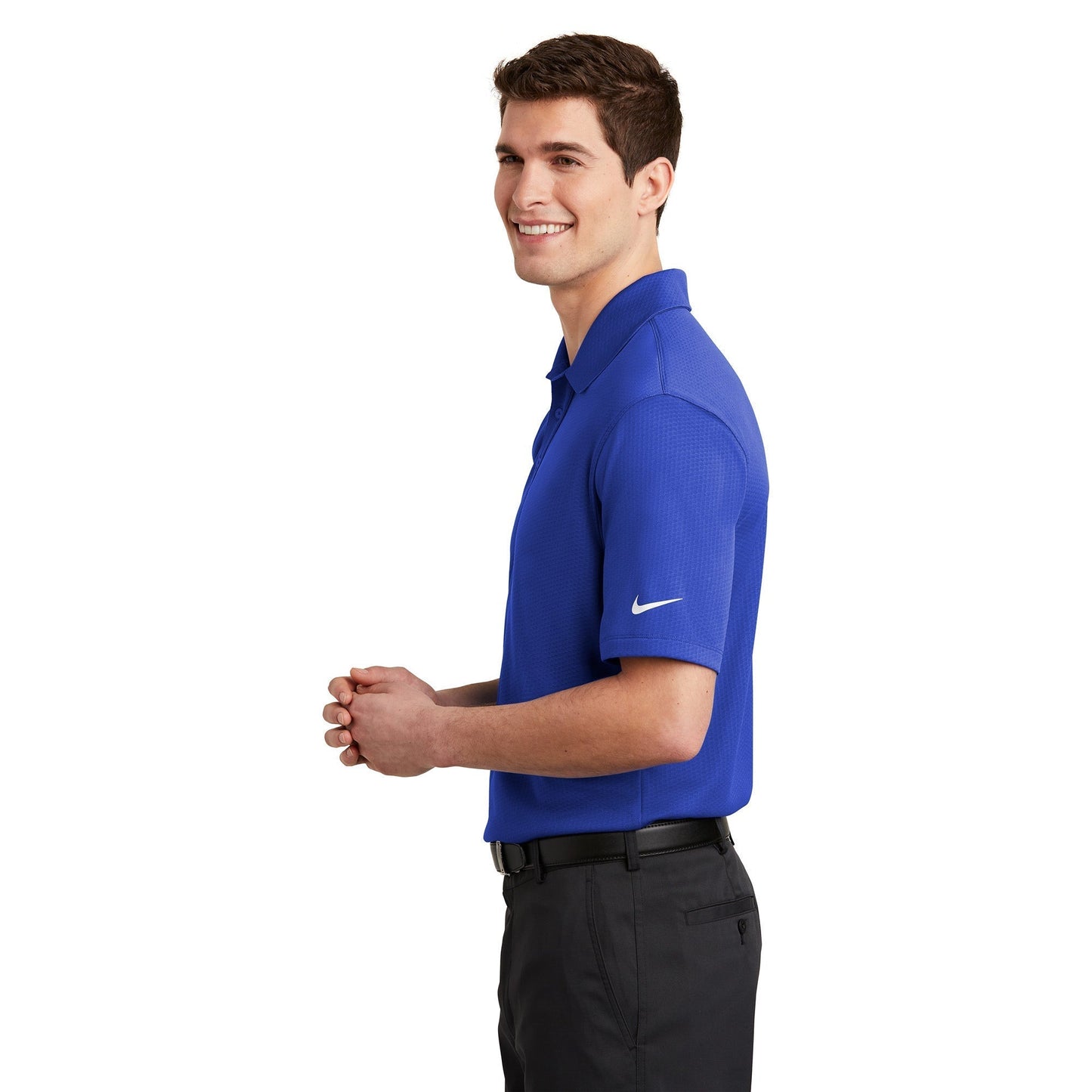 Black Polo Shirt - Nike - Dri-FIT Performance Fabric