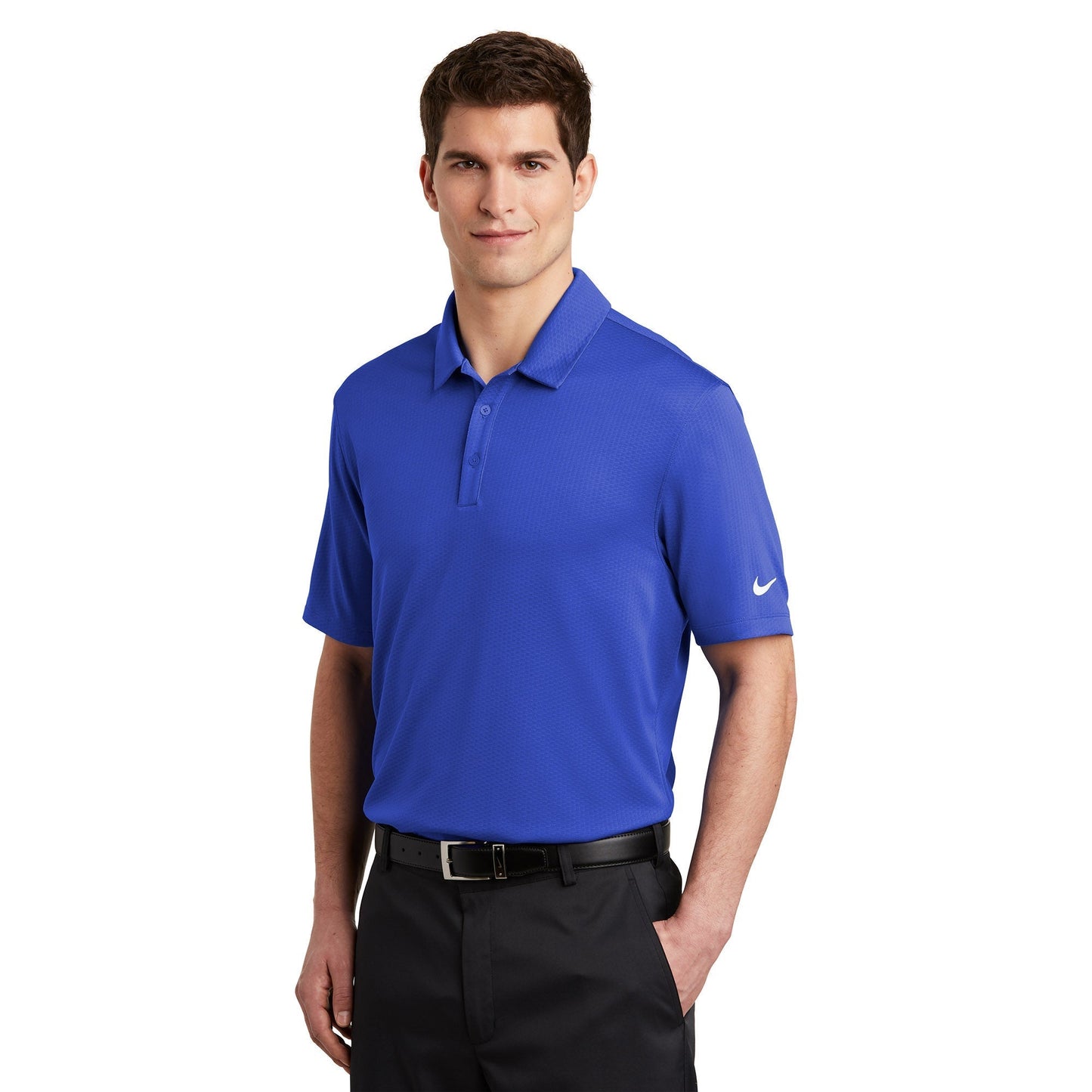 Black Polo Shirt - Nike - Dri-FIT Performance Fabric