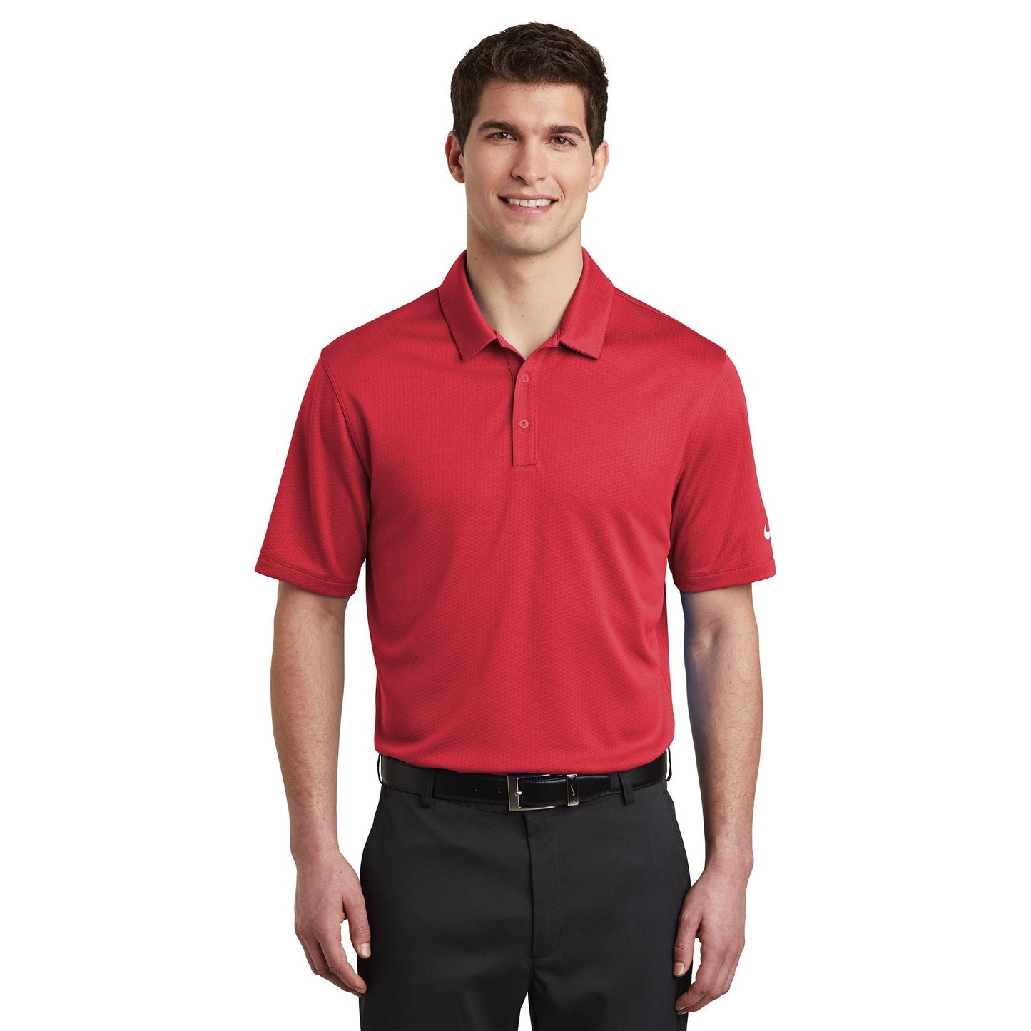 Black Polo Shirt - Nike - Dri-FIT Performance Fabric