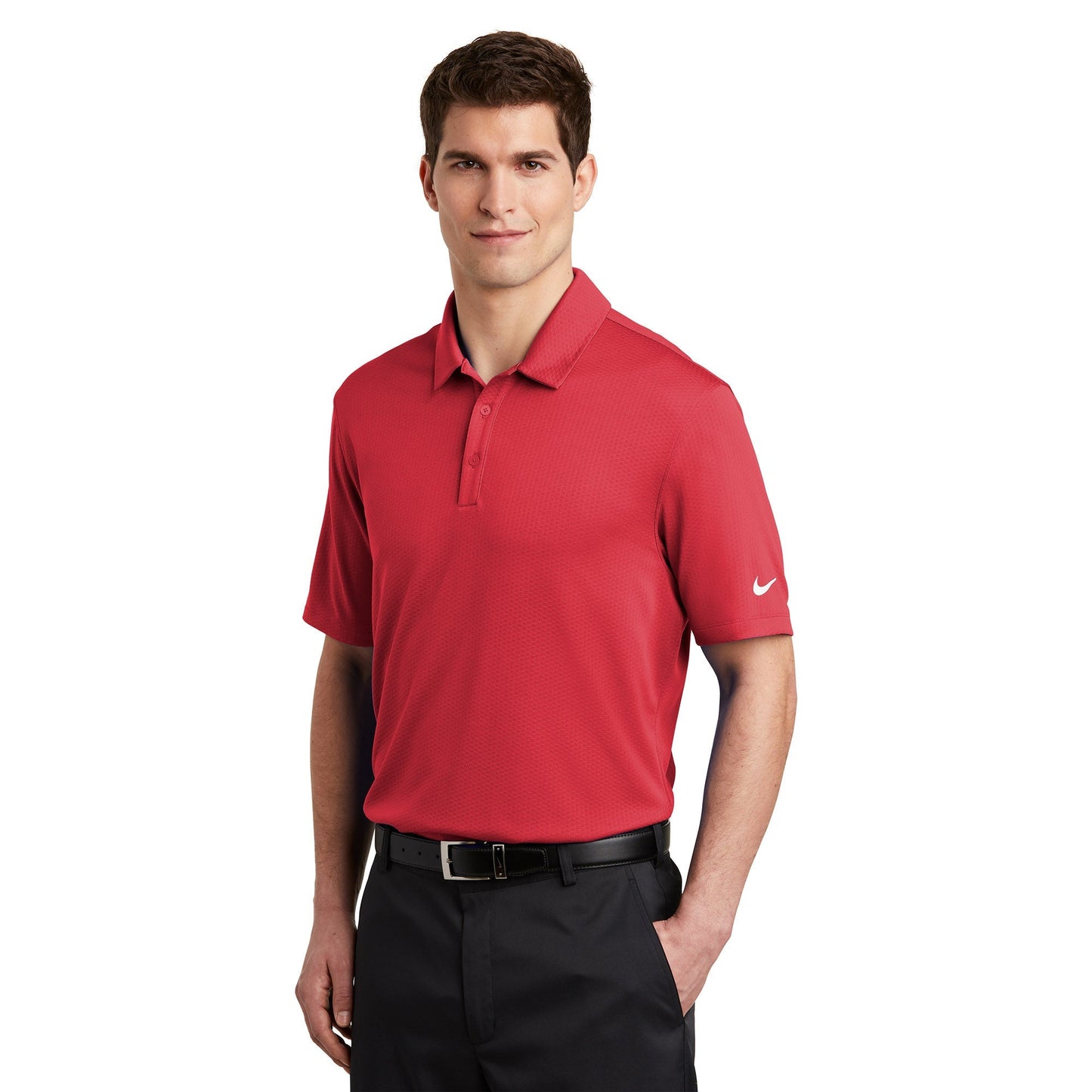 Black Polo Shirt - Nike - Dri-FIT Performance Fabric