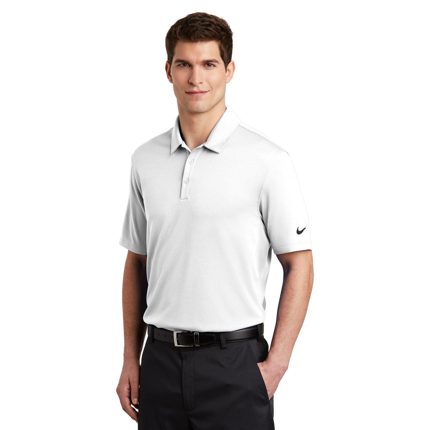 Black Polo Shirt - Nike - Dri-FIT Performance Fabric