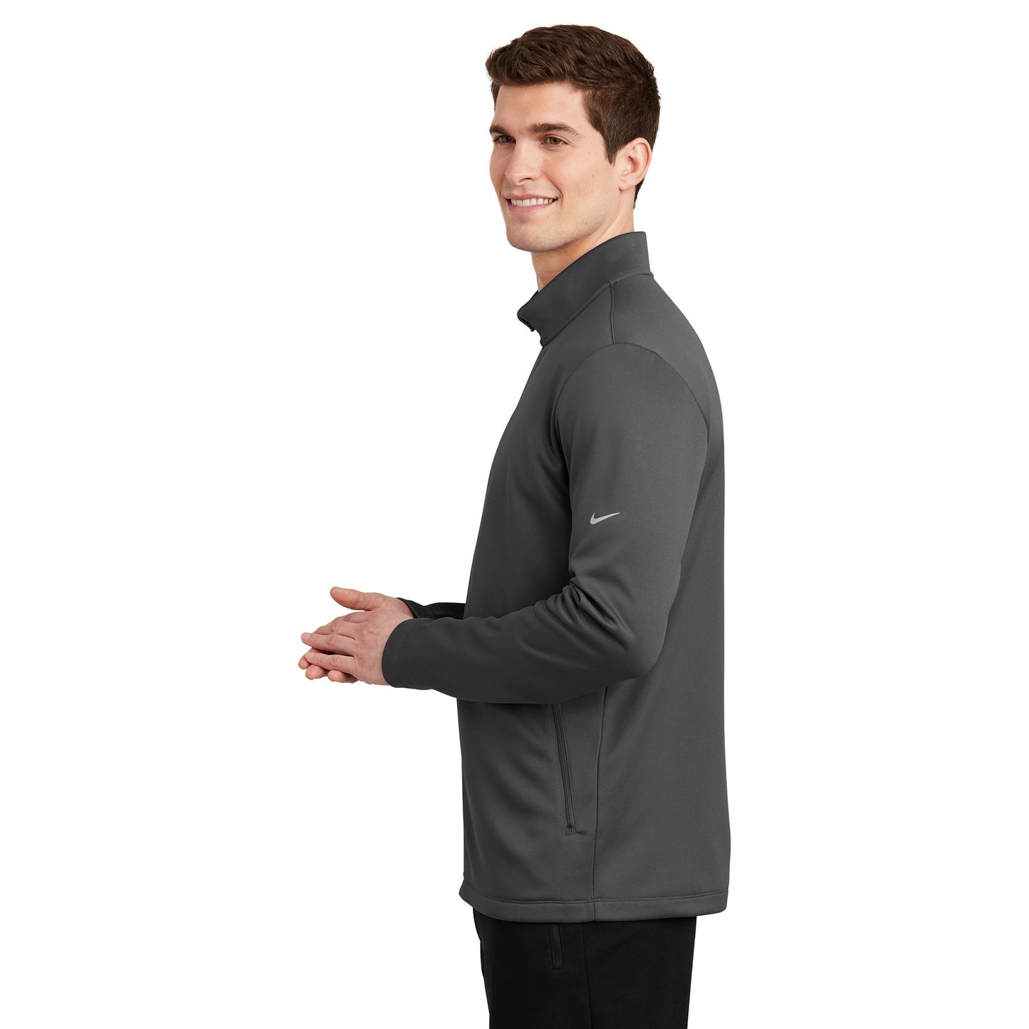 Anthracite Sweatshirt - Nike - Therma-Fit Fleece