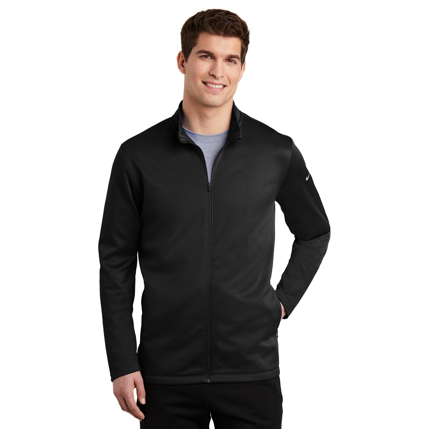 Anthracite Sweatshirt - Nike - Therma-Fit Fleece