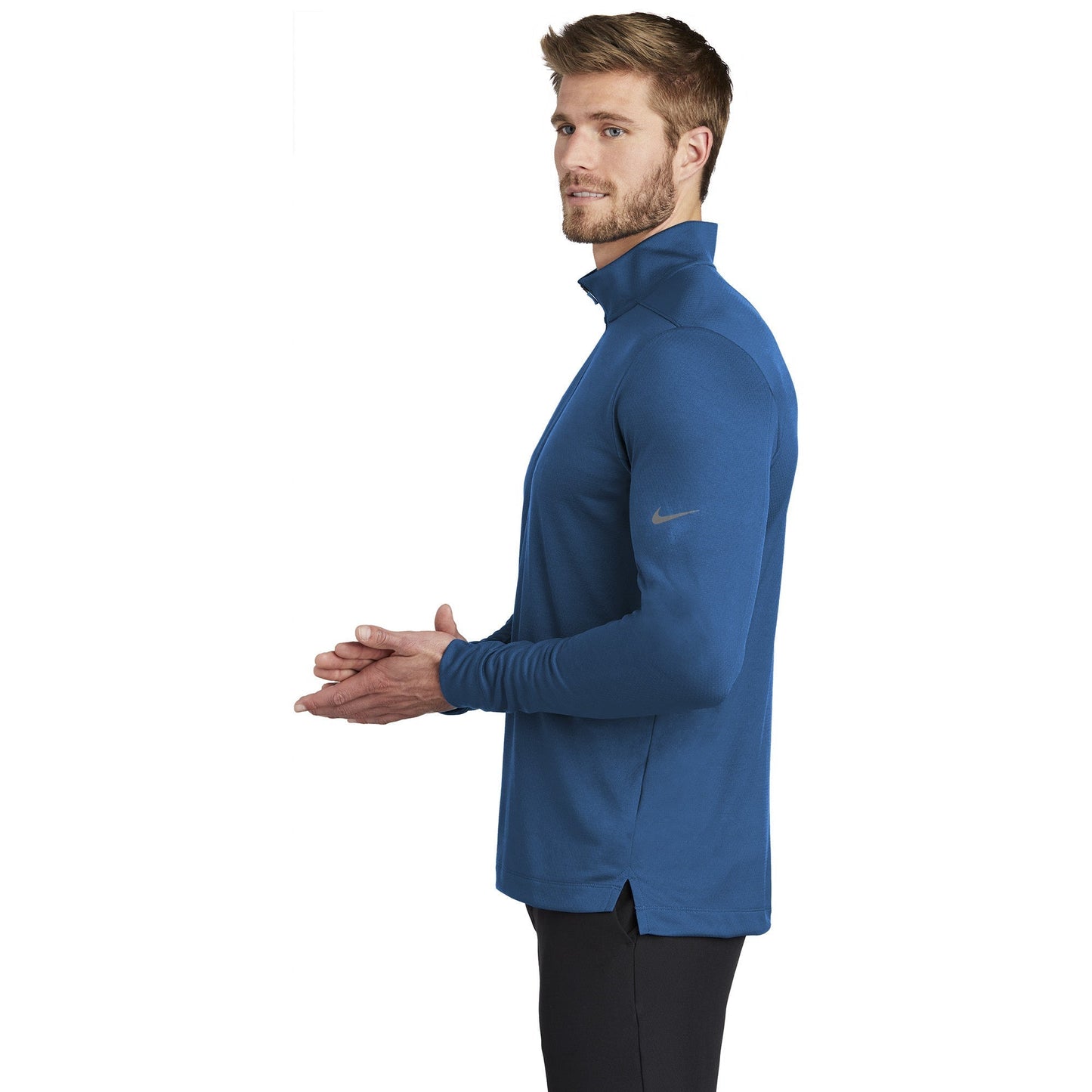 Black Heather Sweatshirt - Nike - Comfortable Design