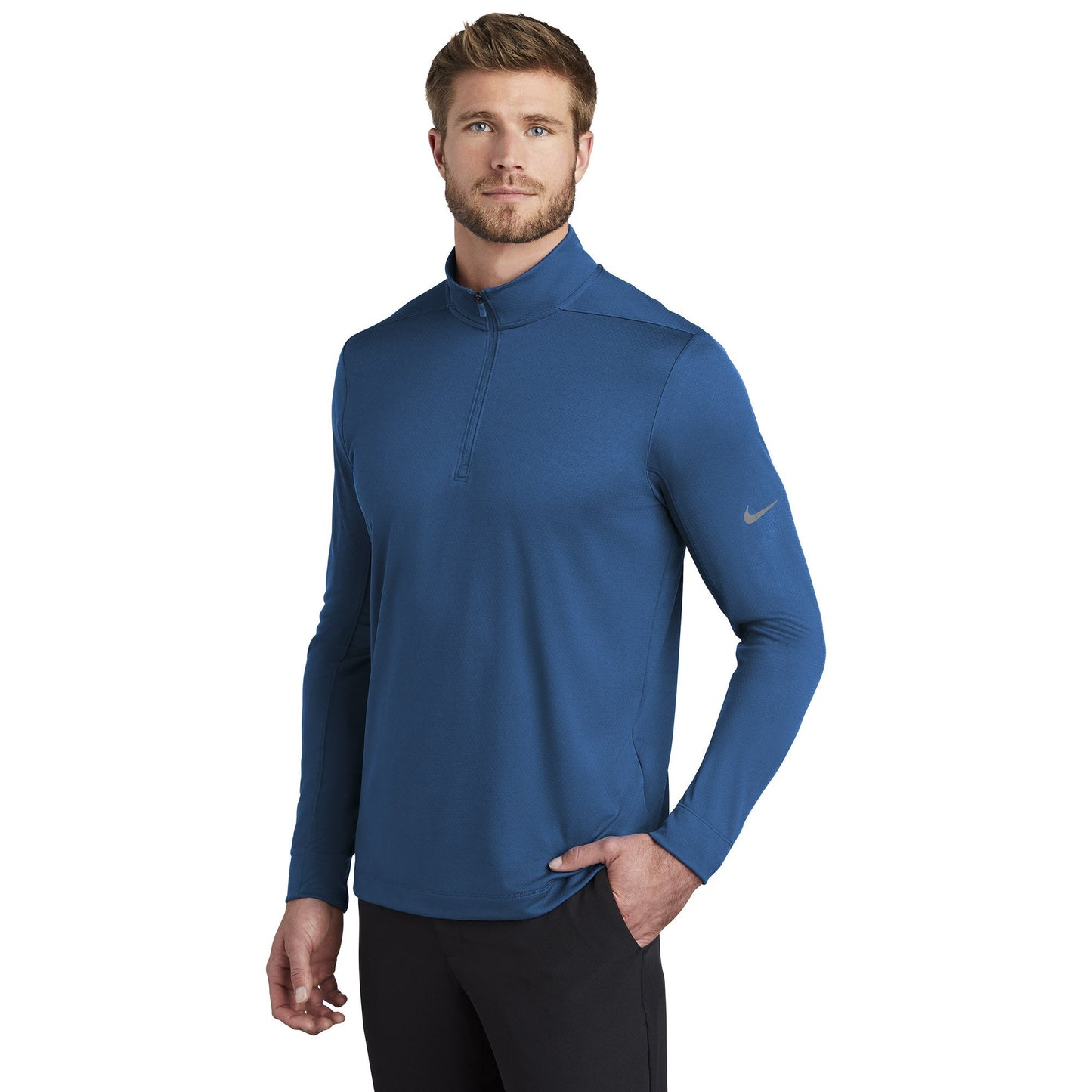 Black Heather Sweatshirt - Nike - Comfortable Design