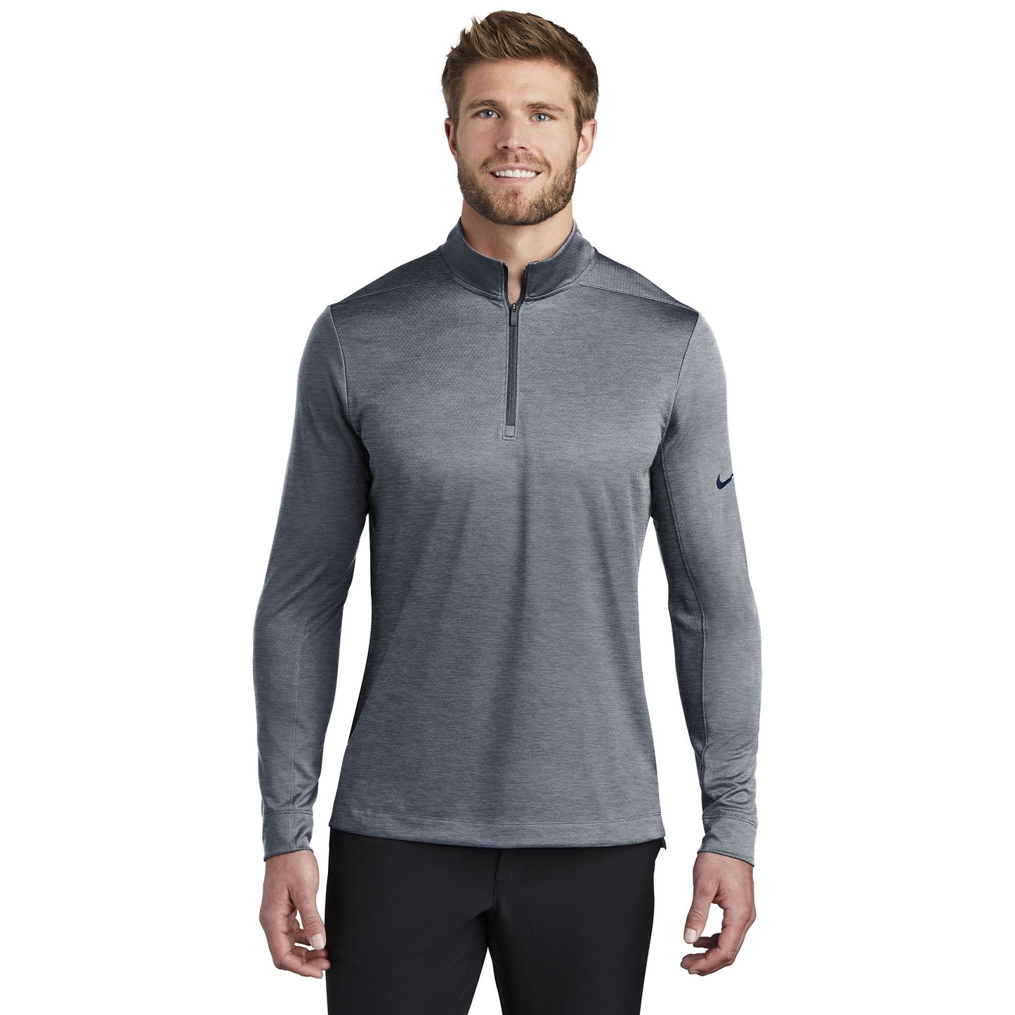 Black Heather Sweatshirt - Nike - Comfortable Design