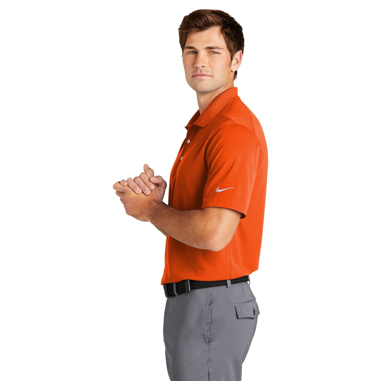 Anthracite Polo - Nike - Dri-Fit Micro Pique