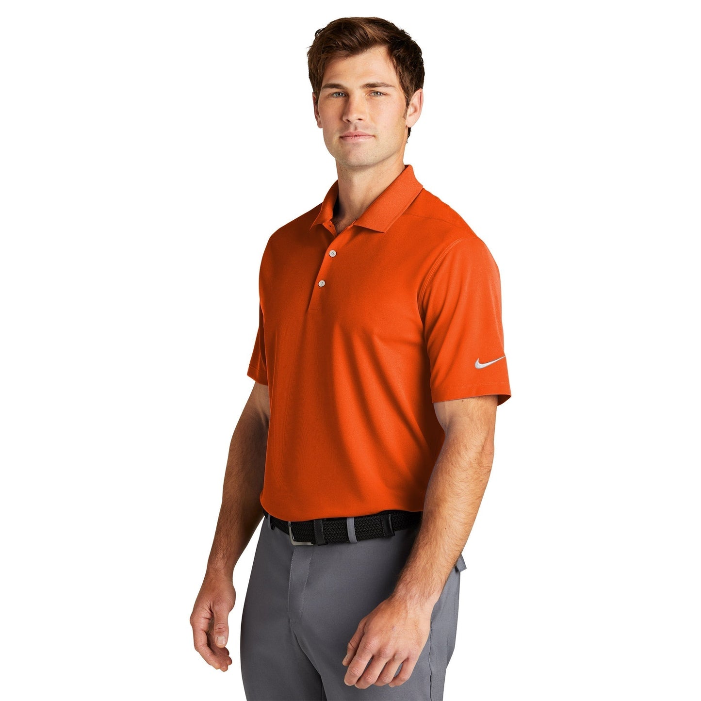 Anthracite Polo - Nike - Dri-Fit Micro Pique