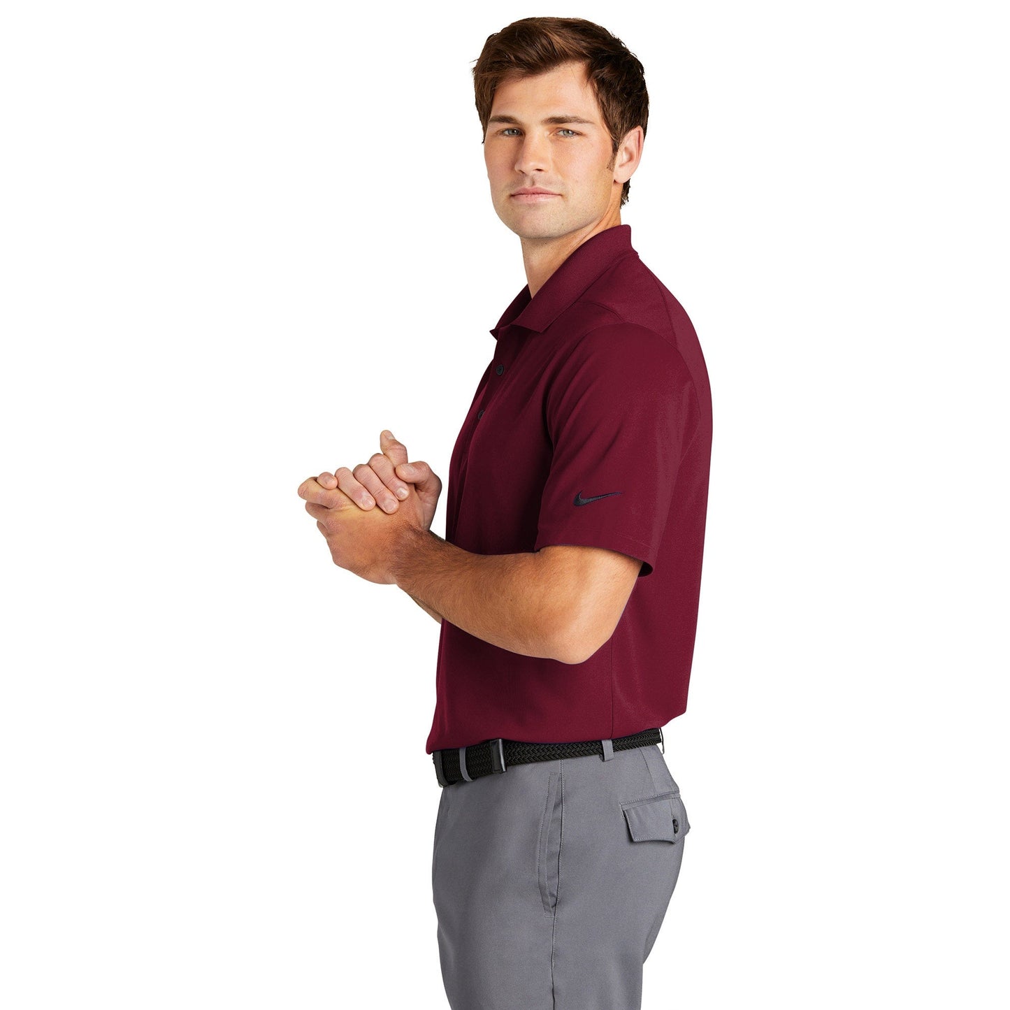 Anthracite Polo - Nike - Dri-Fit Micro Pique