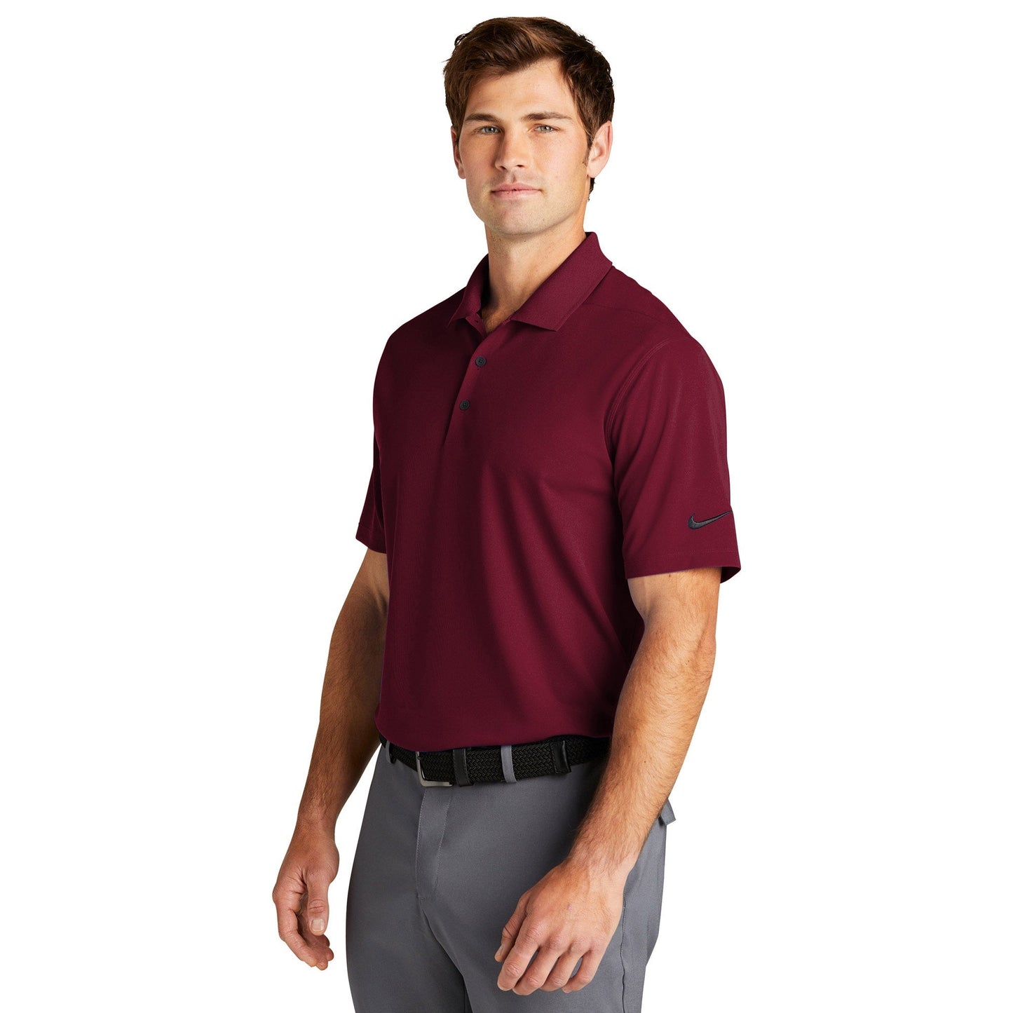 Anthracite Polo - Nike - Dri-Fit Micro Pique
