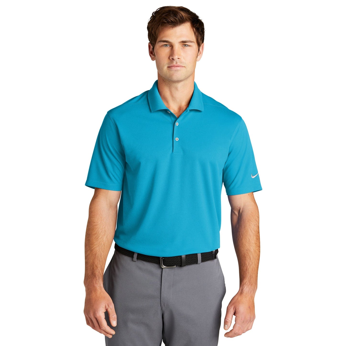 Anthracite Polo - Nike - Dri-Fit Micro Pique