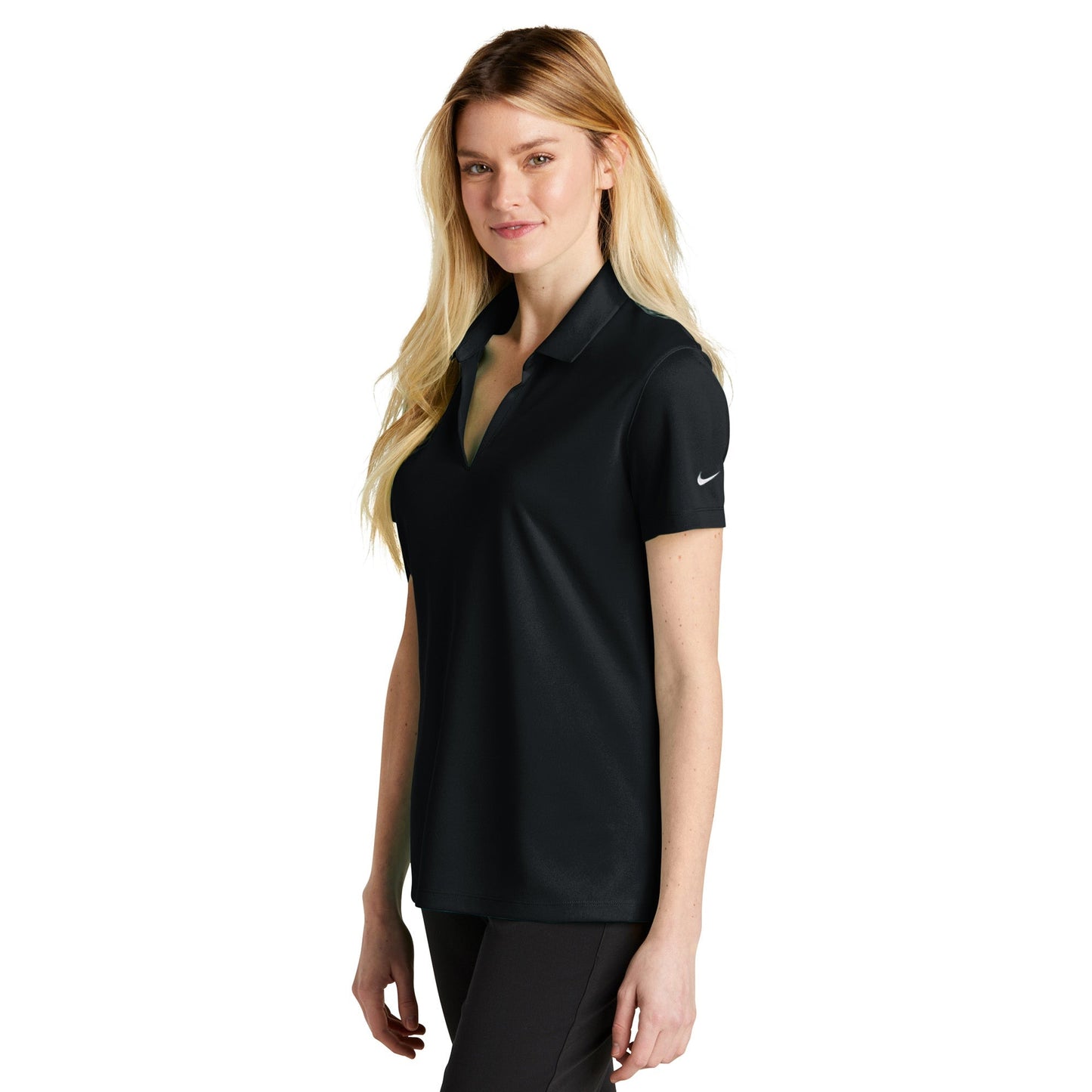 Anthracite Polo Shirt - Nike - Dri-FIT Micro Pique