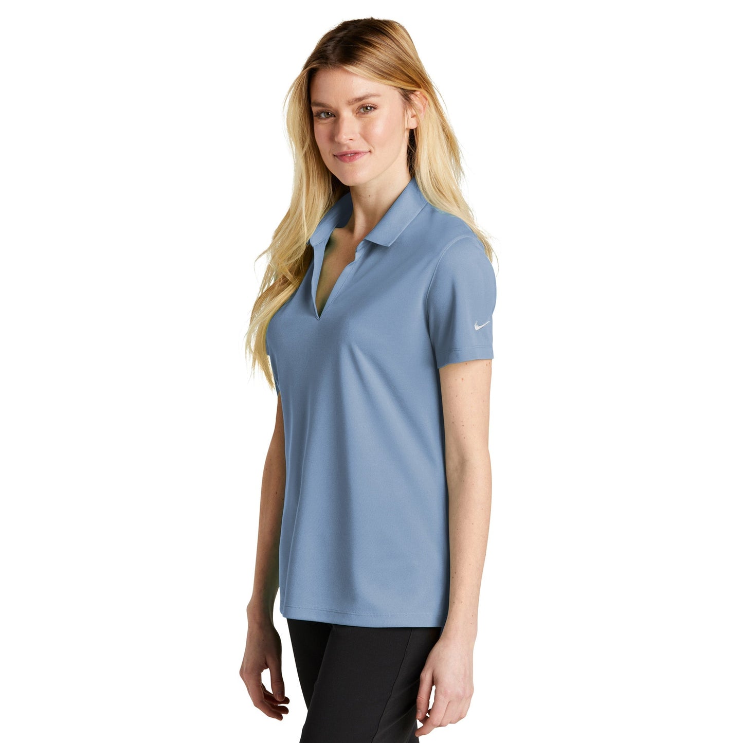 Anthracite Polo Shirt - Nike - Dri-FIT Micro Pique