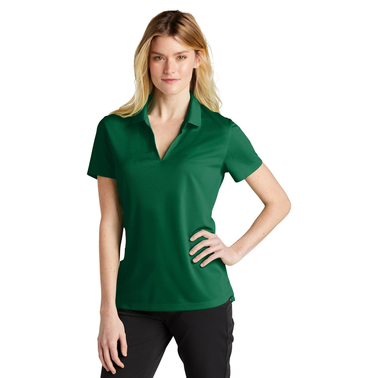 Anthracite Polo Shirt - Nike - Dri-FIT Micro Pique
