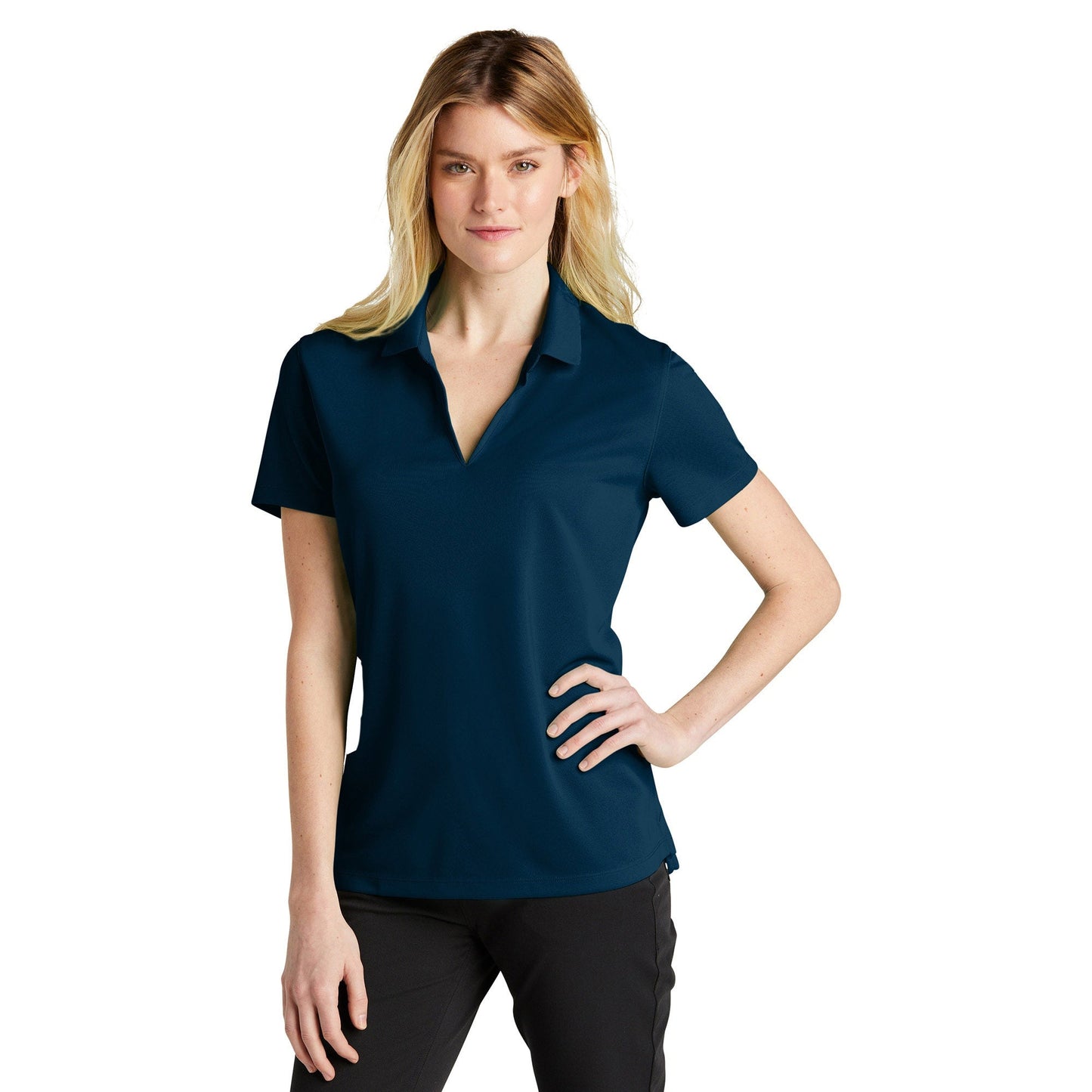 Anthracite Polo Shirt - Nike - Dri-FIT Micro Pique