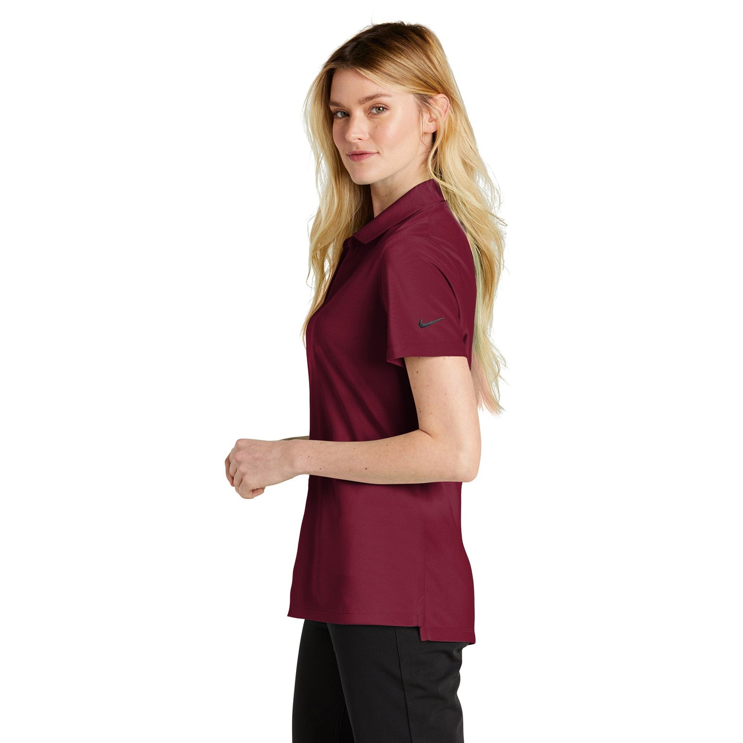 Anthracite Polo Shirt - Nike - Dri-FIT Micro Pique