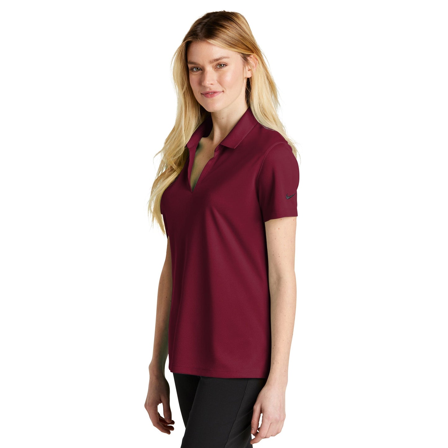 Anthracite Polo Shirt - Nike - Dri-FIT Micro Pique