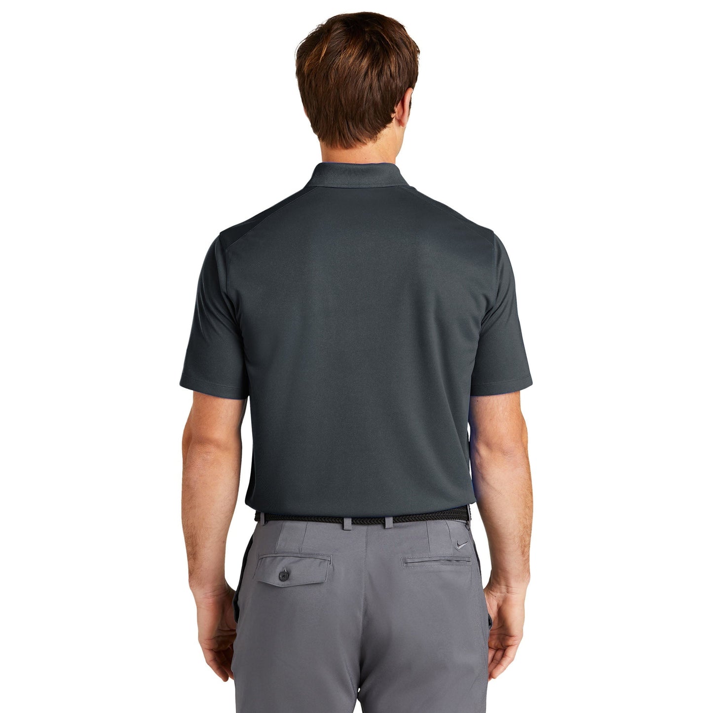 Anthracite Polo Shirt - Nike - Dri-FIT Fabric