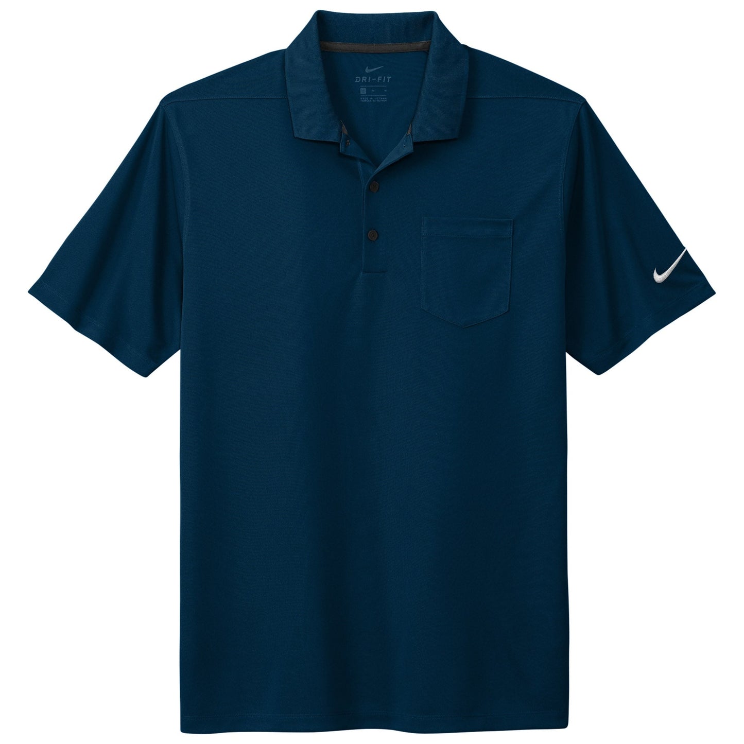 Anthracite Polo Shirt - Nike - Dri-FIT Fabric