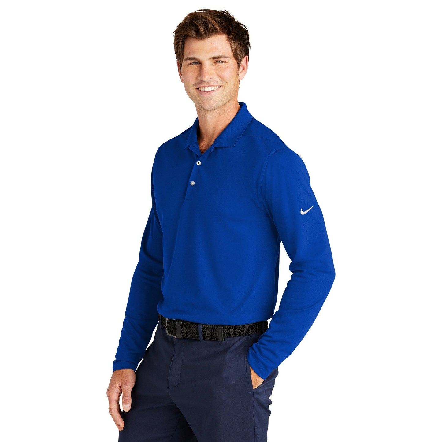 Anthracite Polo Shirt - Nike - Soft Dri-Fit Fabric
