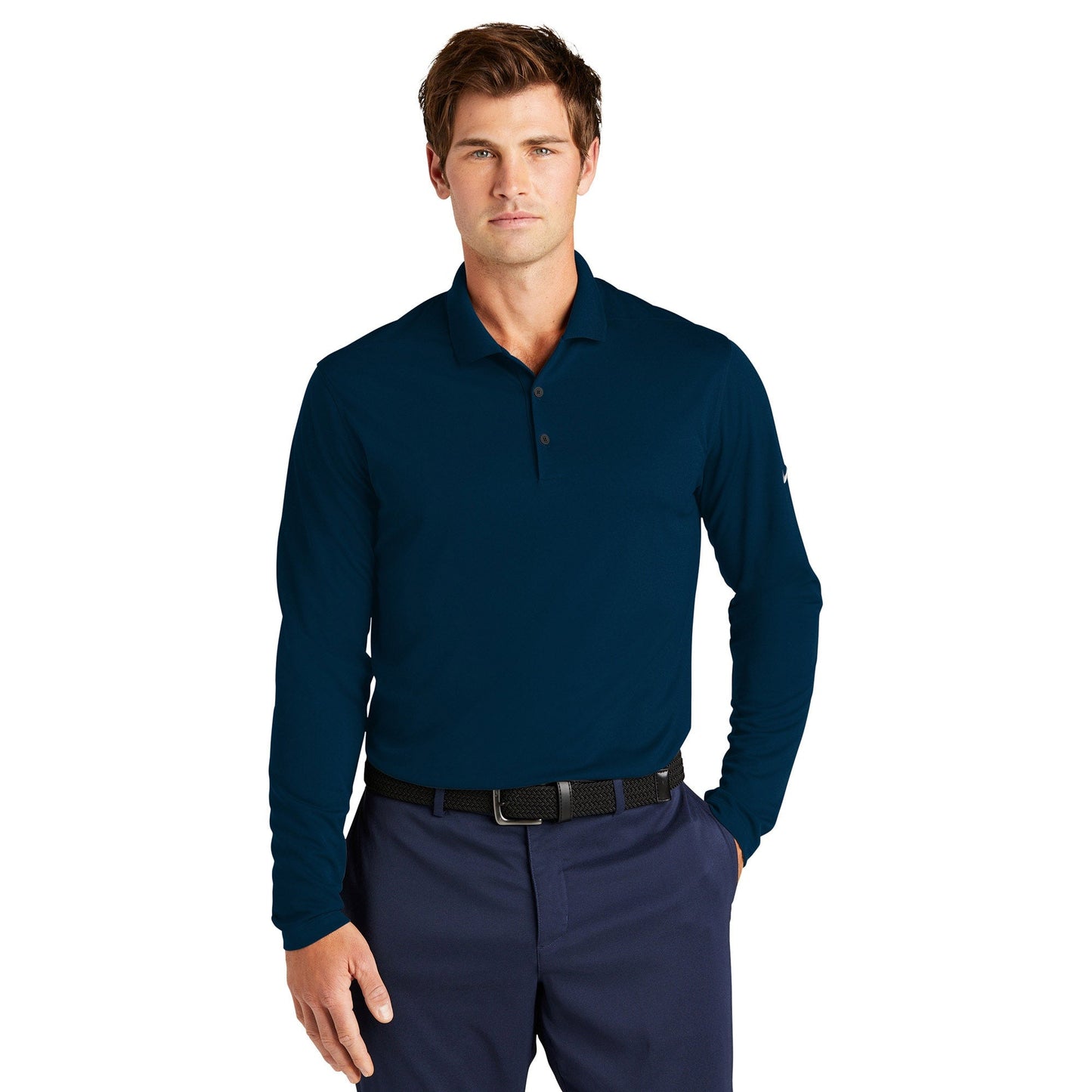 Anthracite Polo Shirt - Nike - Soft Dri-Fit Fabric