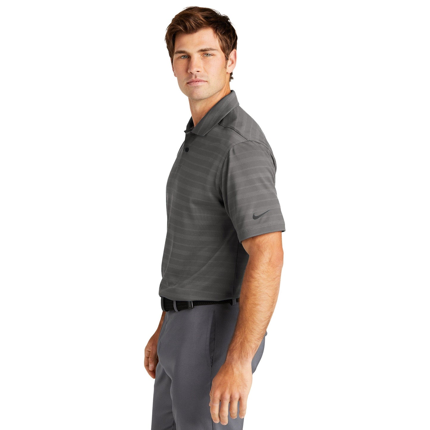 Black Polo Shirt - Nike - Dri-FIT Fabric