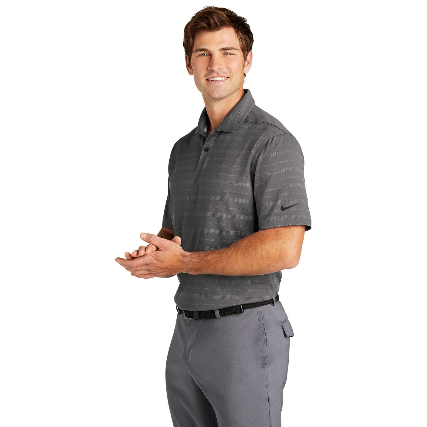 Black Polo Shirt - Nike - Dri-FIT Fabric