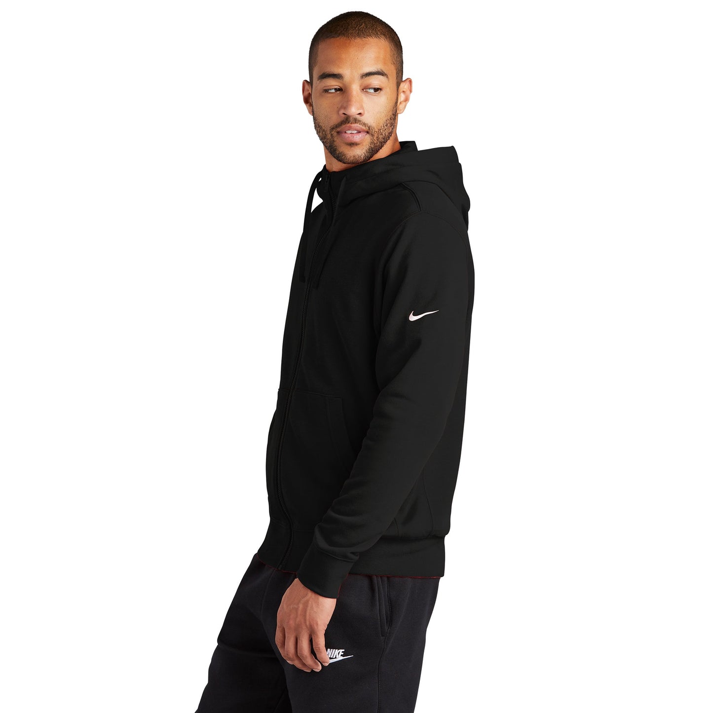 Black Fleece Hoodie - Nike - Comfortable Design