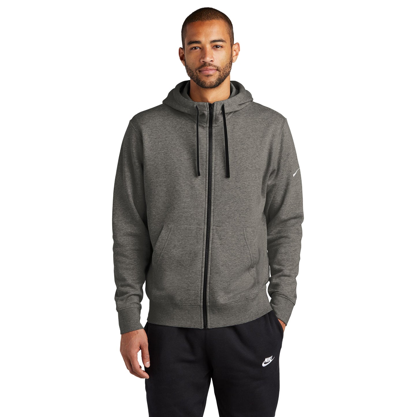 Black Fleece Hoodie - Nike - Comfortable Design